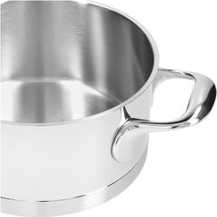 DEMEYERE steelpan met deksel - 41418+41518