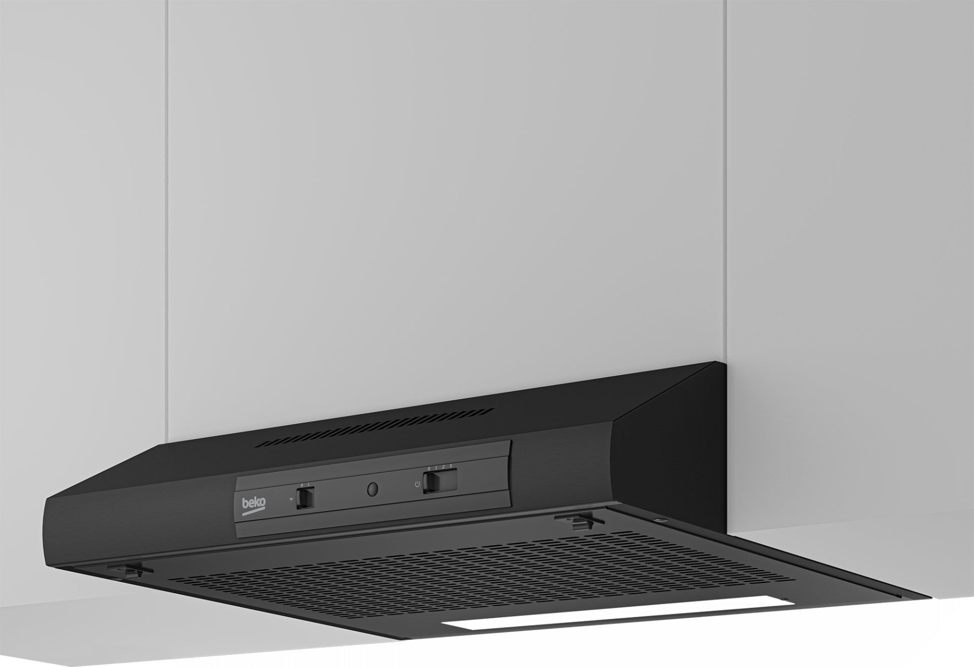 BEKO onderbouw dampkap - 60cm - HNS61212XH
