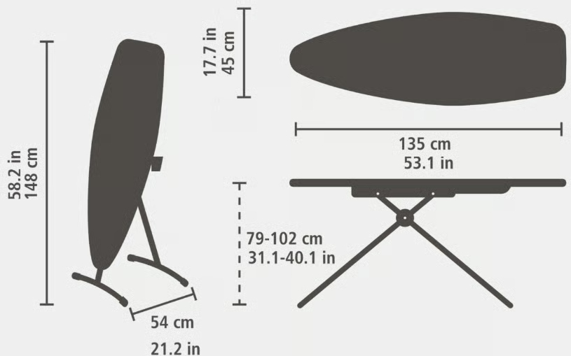 BRABANTIA strijkplank - 241420