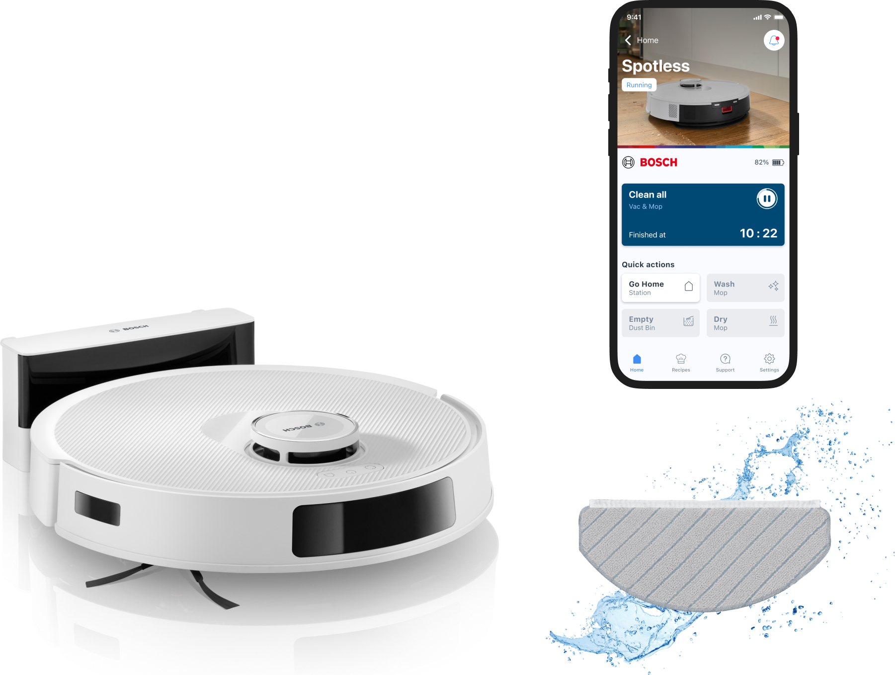 BOSCH  robotstofzuiger - BCRC2W