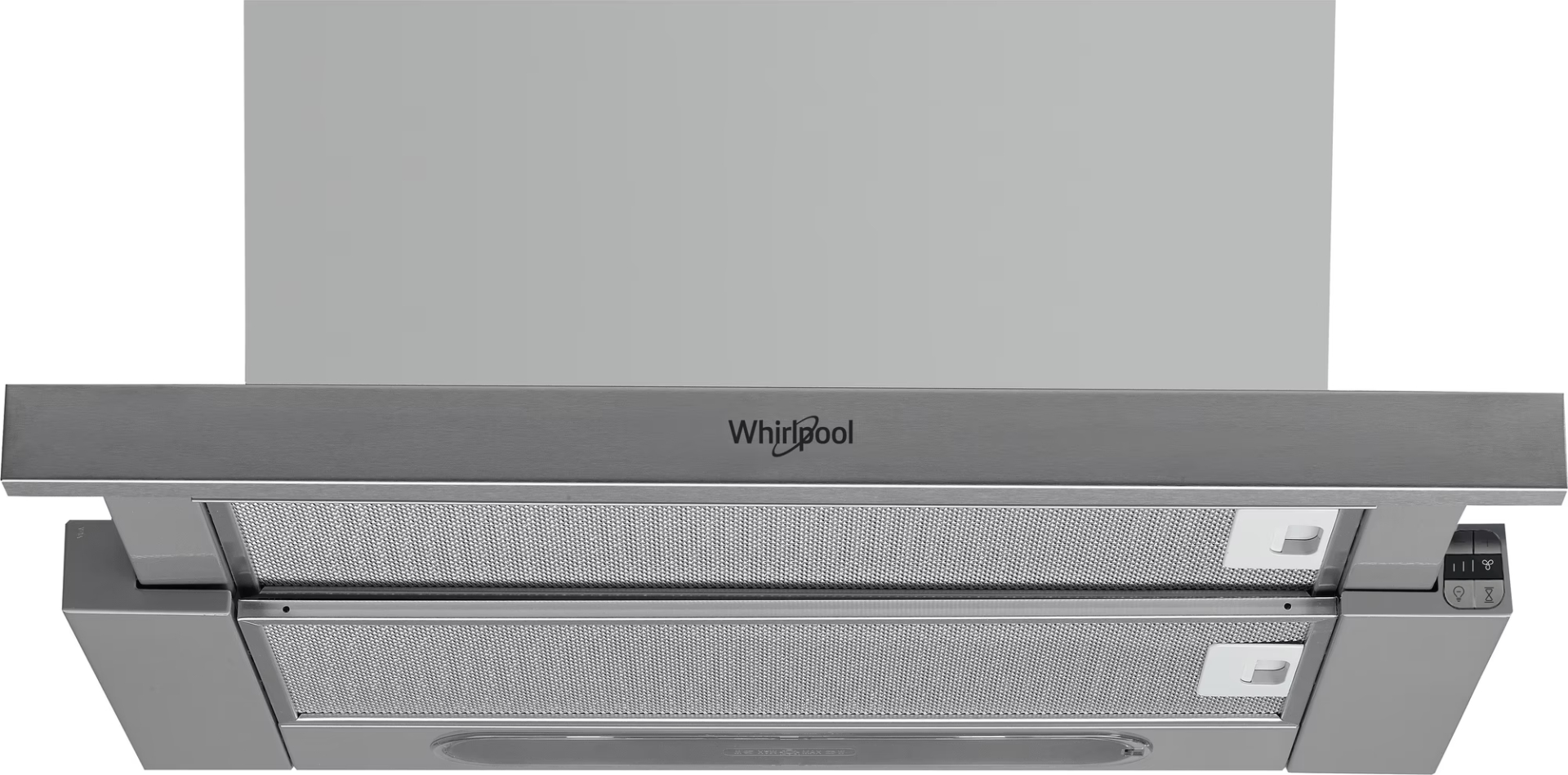 WHIRLPOOL telescopische dampkap - 60cm - AKR634GY3