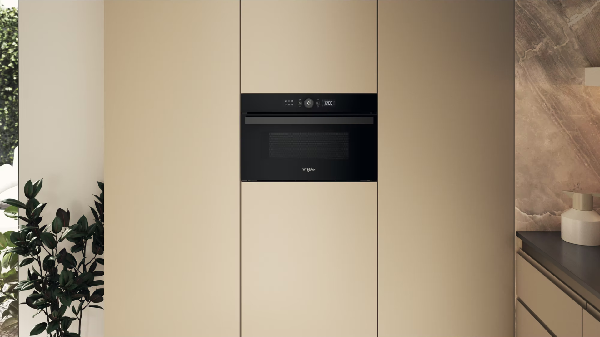 WHIRLPOOL microgolfoven met grill - 38cm - WMD44MB