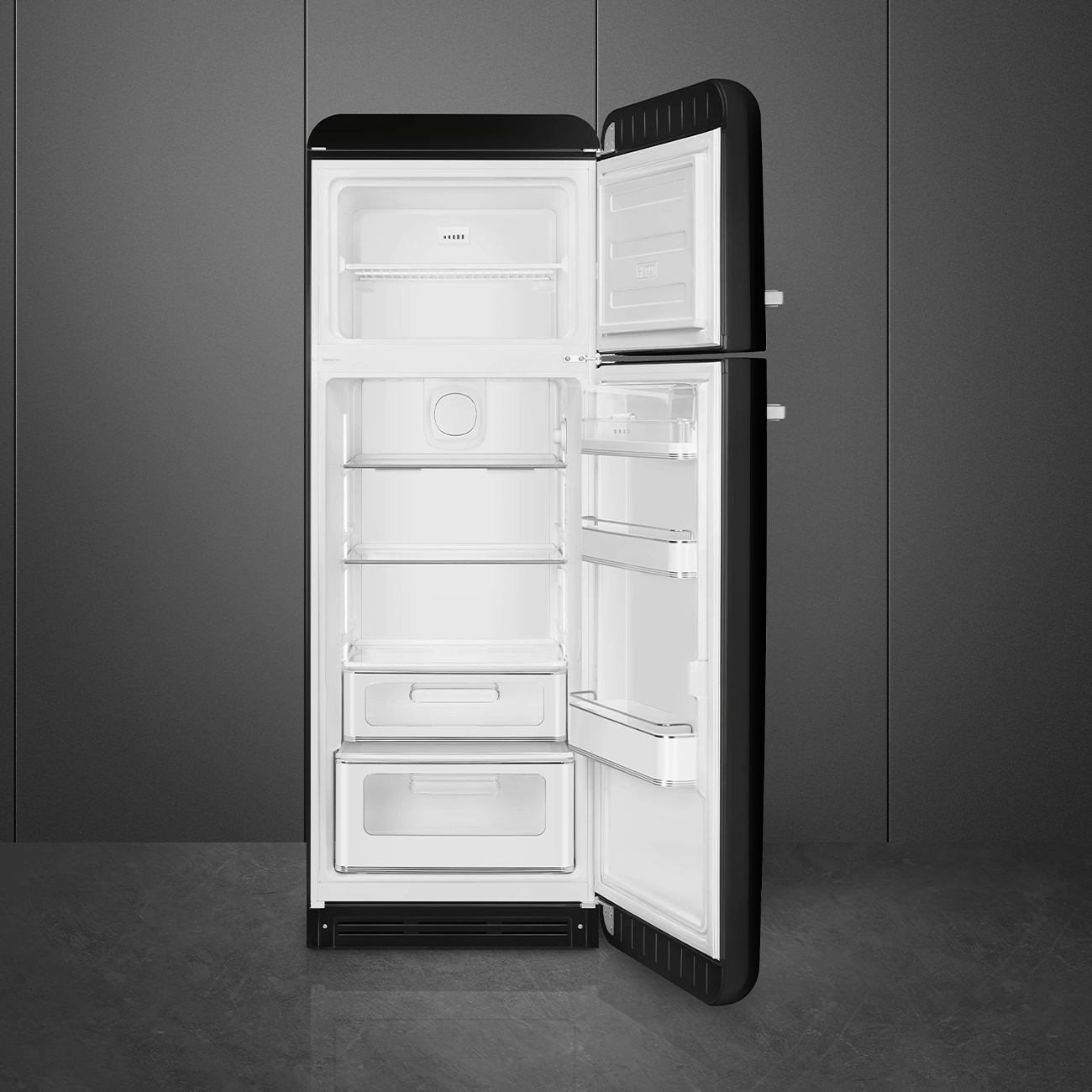 SMEG vrijstaande koel-/vriescombinatie - 172cm - FAB30RBL6