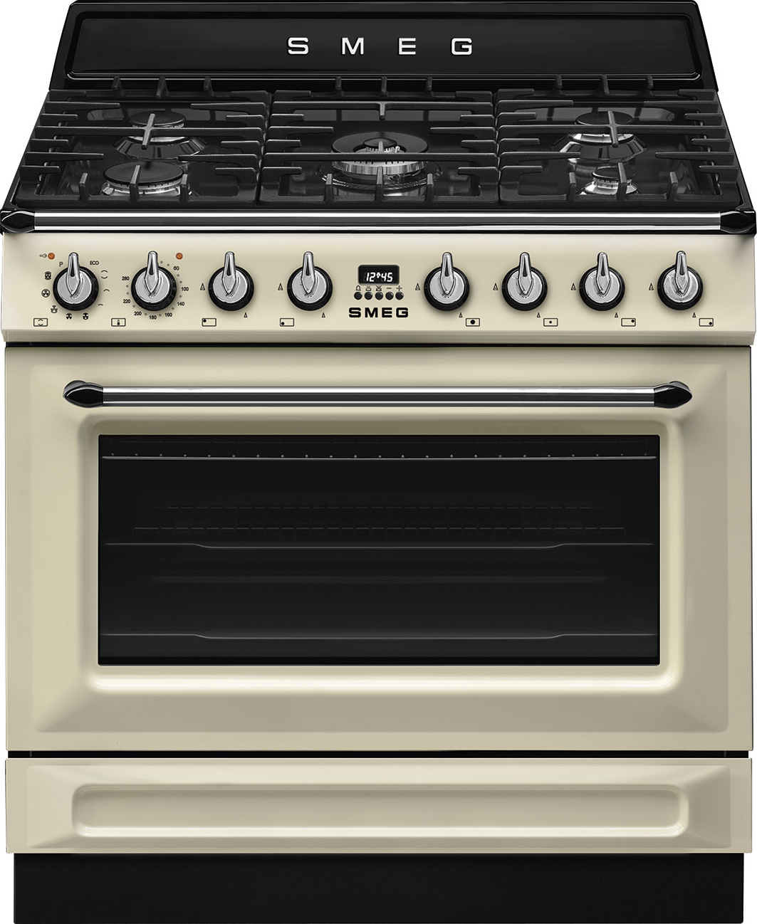 SMEG fornuis met gaskookplaat - 90cm - TR90GPP