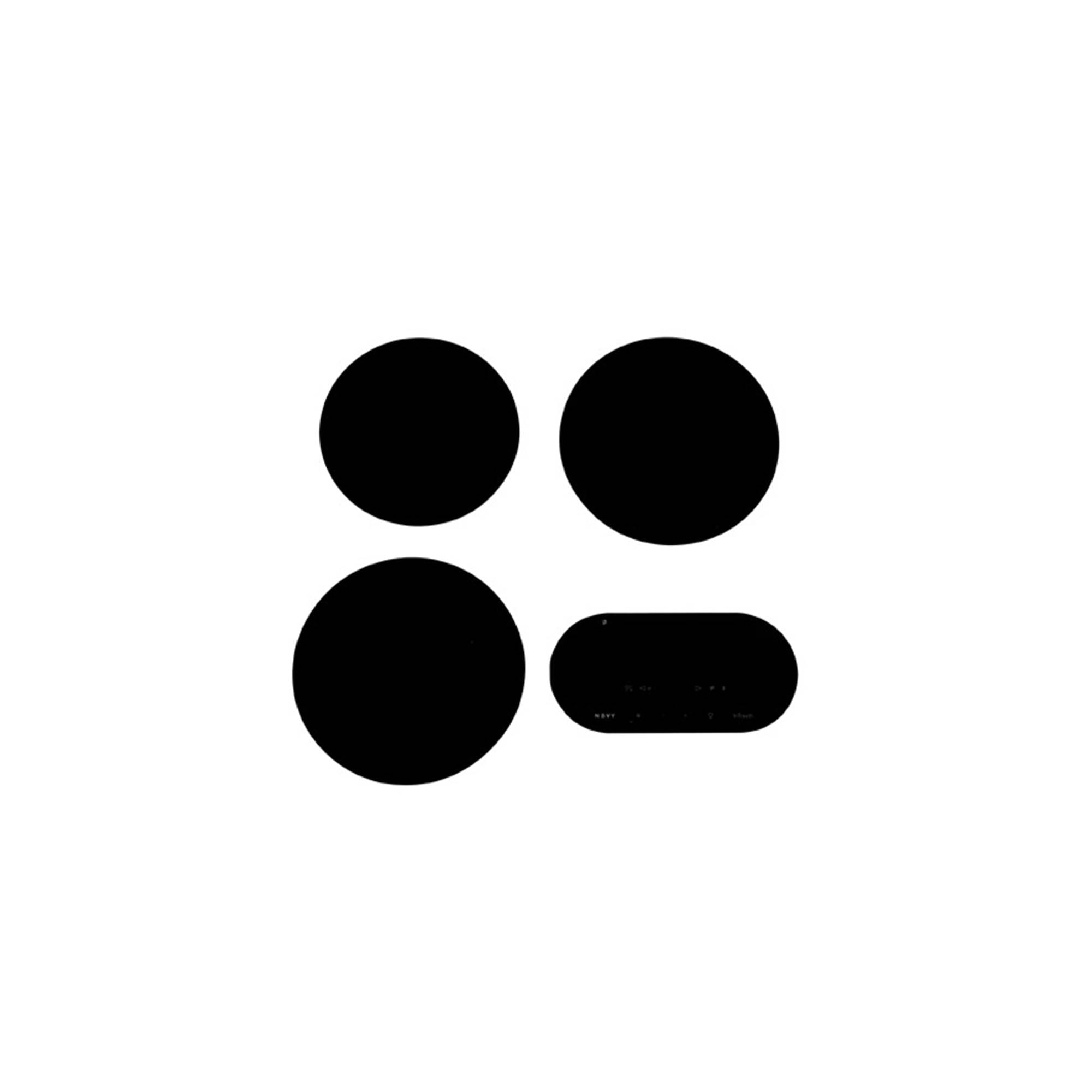 NOVY 1791 inductiekookplaat - multizone