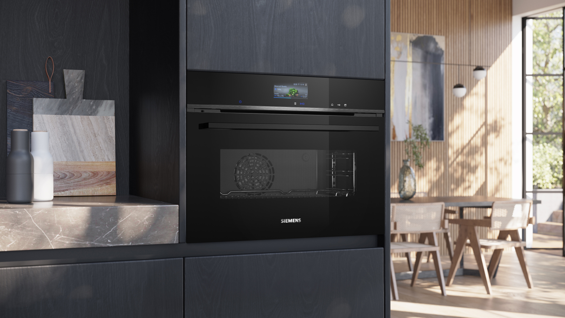SIEMENS IQ700 multifunctionele oven met stoom - 45cm - CS736G1B1