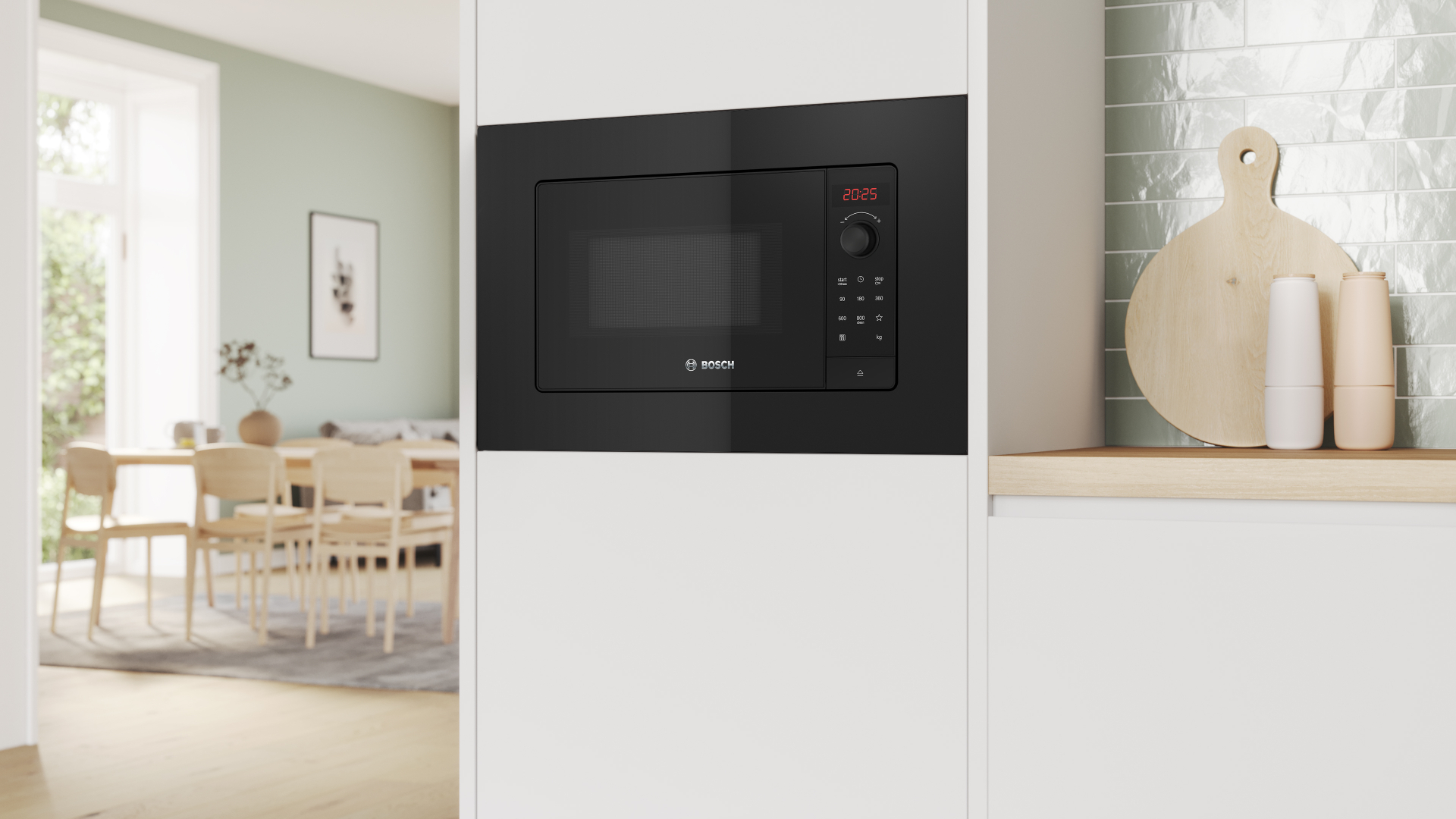BOSCH Serie 8 microgolfoven - 38cm - BFL623MB4