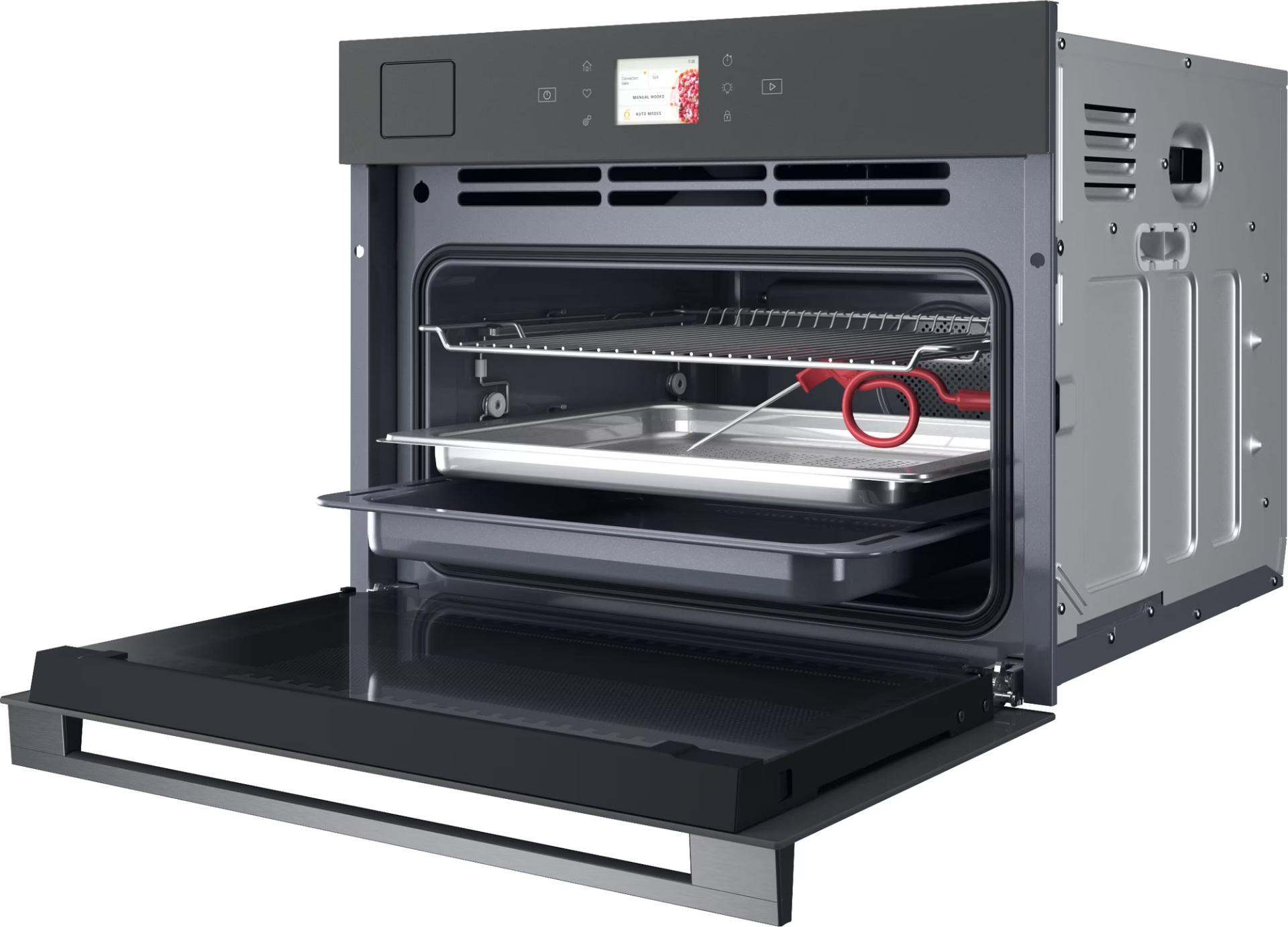 WHIRLPOOL multifunctionele oven met stoom - 45cm - WCS11A9FHTSSMA