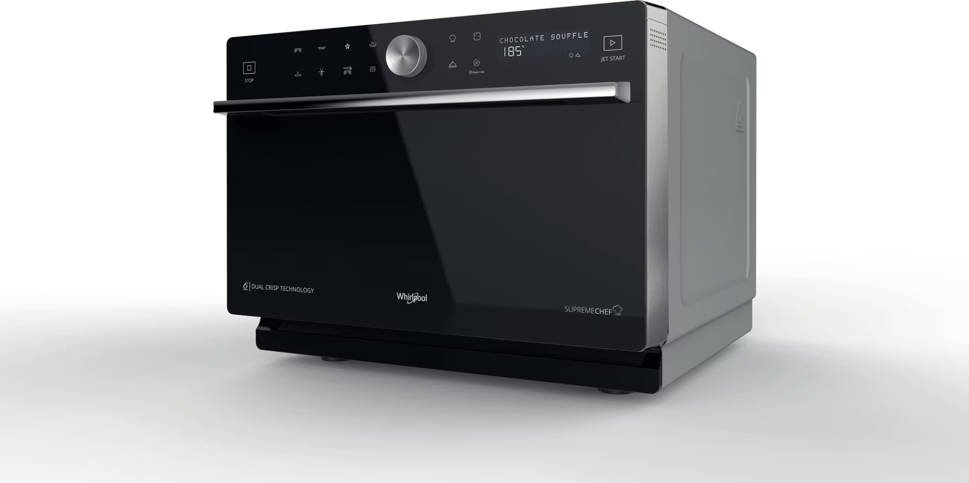 WHIRLPOOL vrijstaande microgolfoven - combi - 37cm - MWSC9133SB