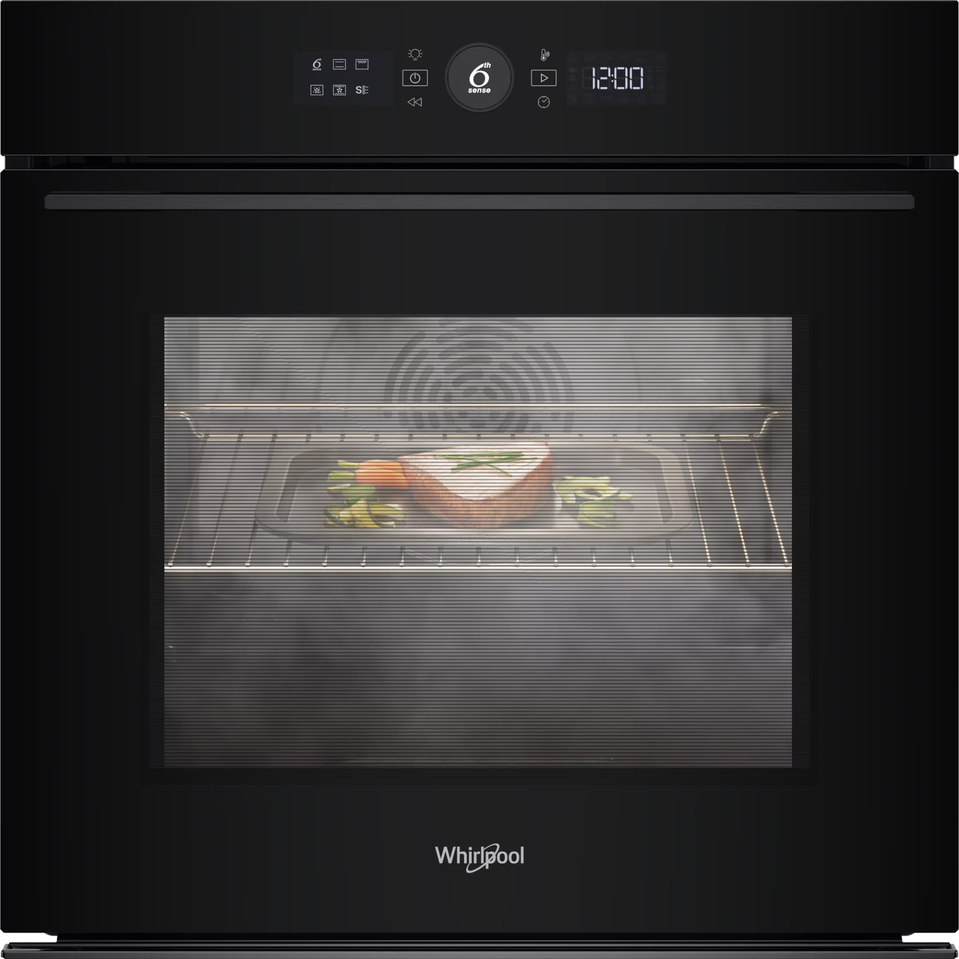 WHIRLPOOL multifunctionele oven met stoomtoevoeging - 60cm - WOI5S8PM1SBA