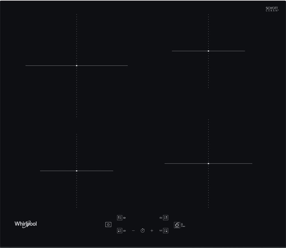 WHIRLPOOL inductiekookplaat - 59cm - WSQ2760BF