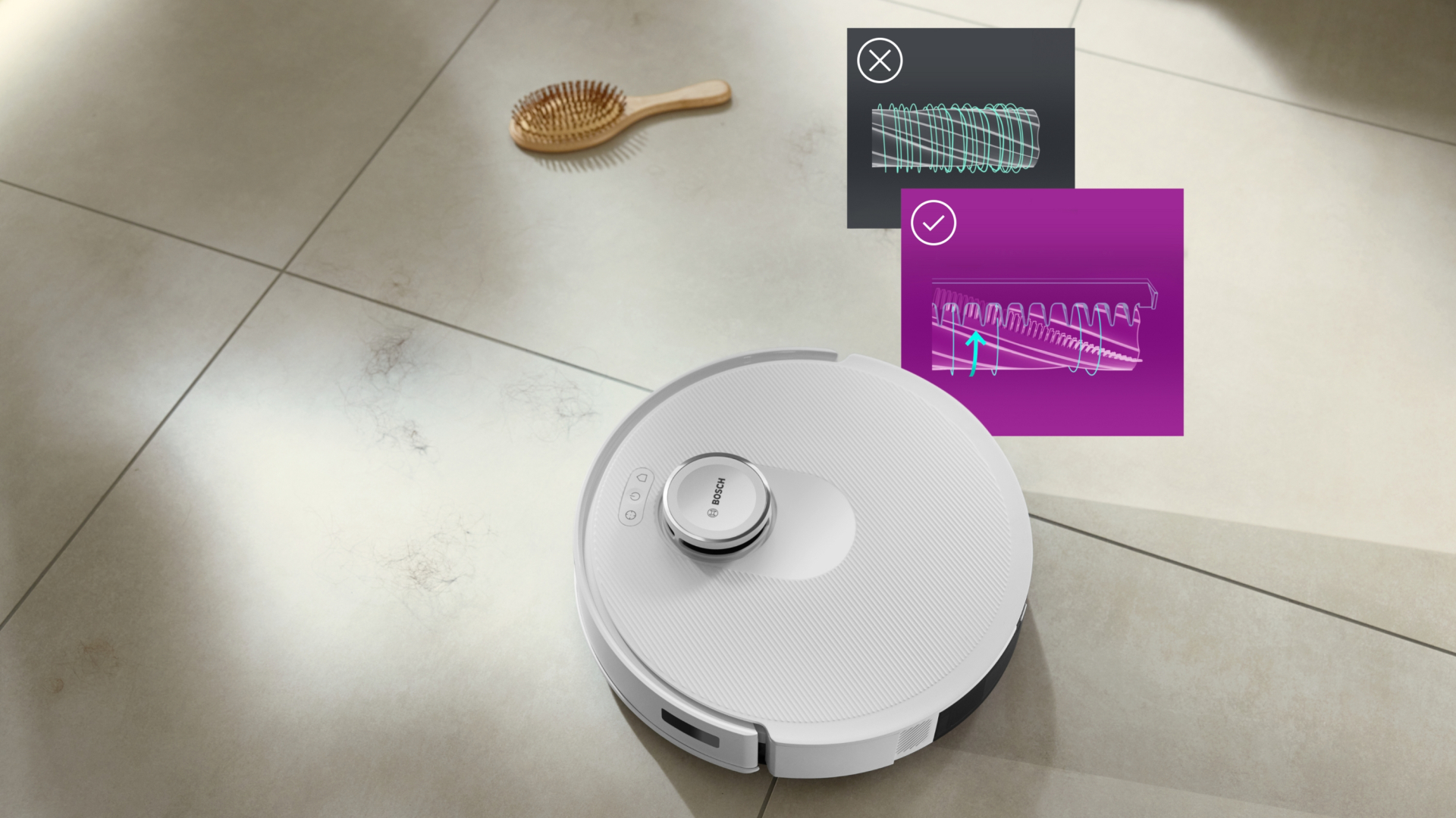 BOSCH  robotstofzuiger - BCRC2W