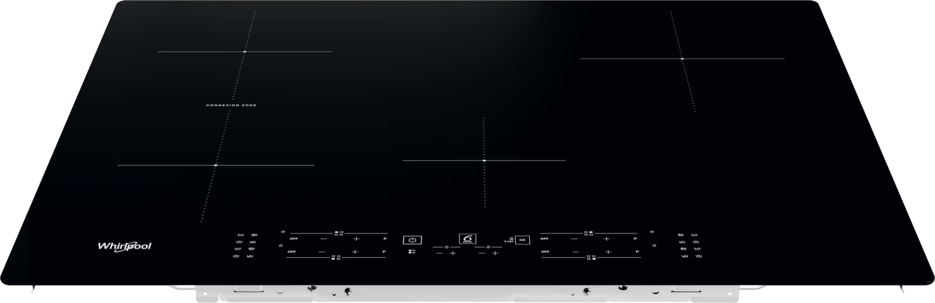 WHIRLPOOL inductiekookplaat - 77cm - WBB4877NE