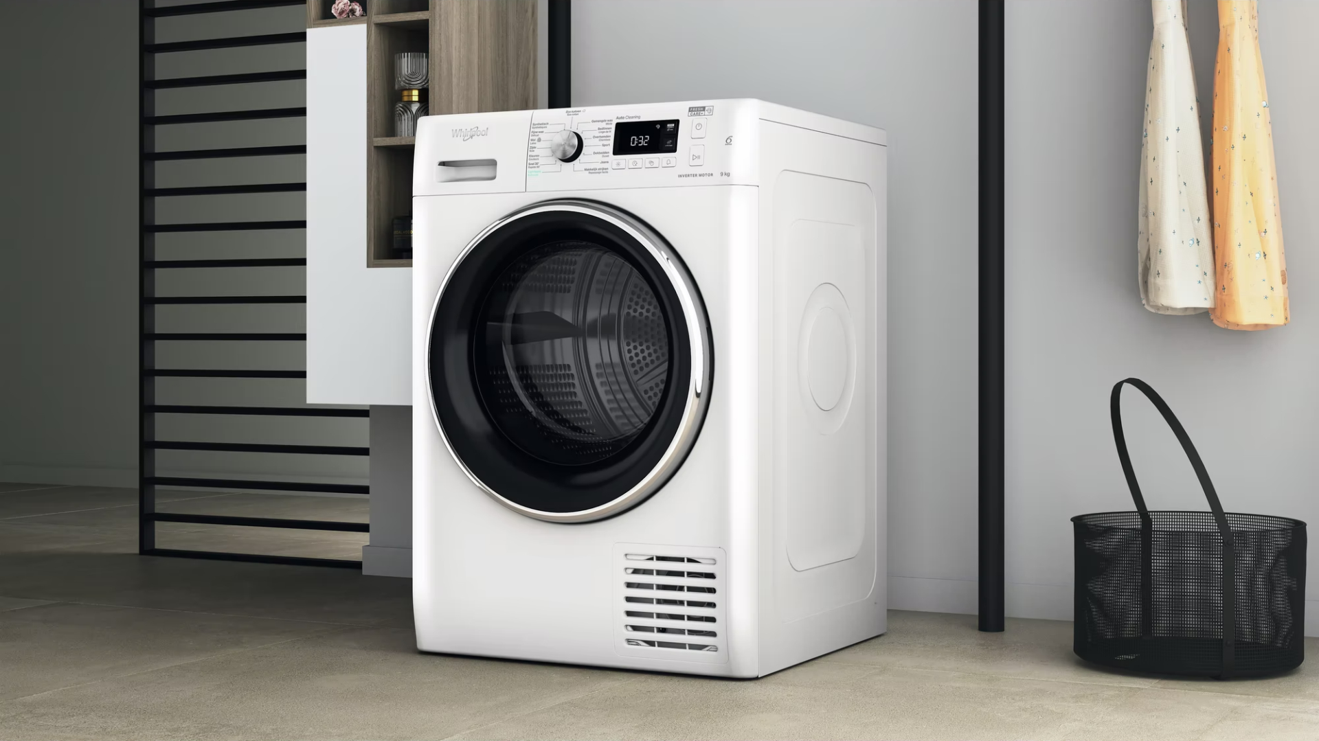 WHIRLPOOL droogkast - warmtepomp - FFTM119X2BXYBE
