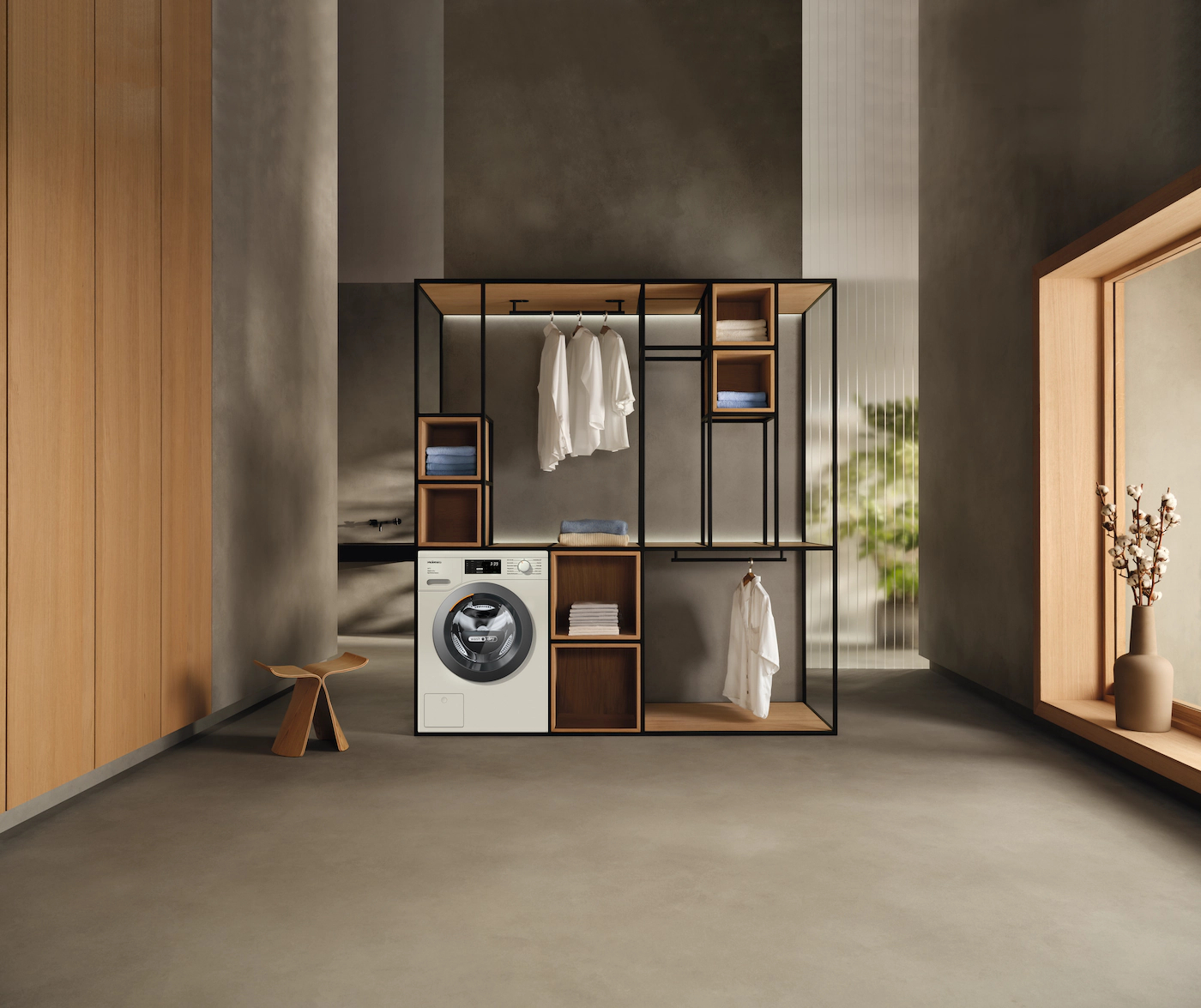 MIELE STANDARD CHROME EDITION Was-droogcombinatie 5 kg - WTD280WCS