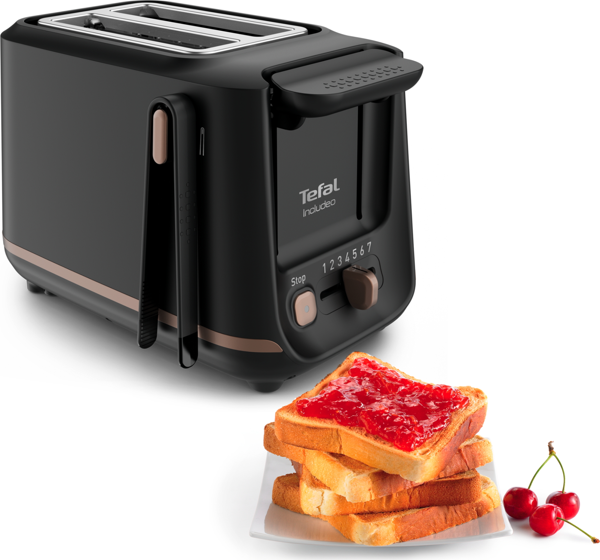 TEFAL Broodrooster zwart - TT533811