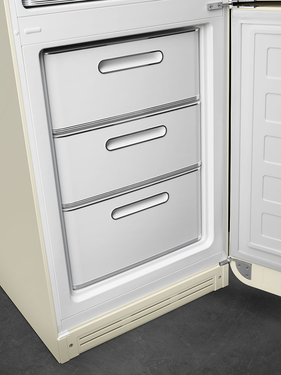 SMEG 50's Style Vrijstaande koel-vriescombinatie - FAB32RCR6