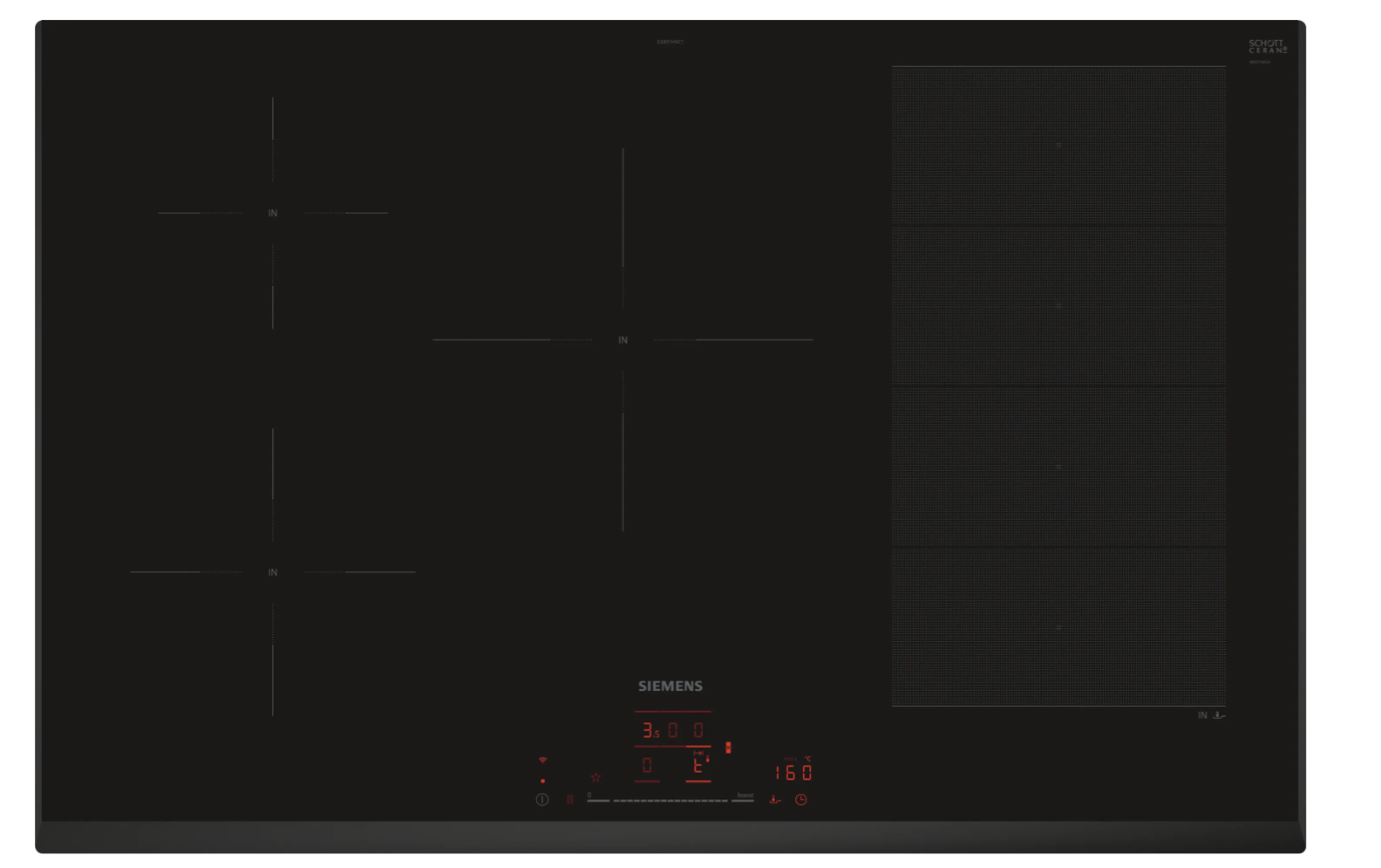 SIEMENS EX851HVC1E IQ700 inductiekookplaat - 80cm