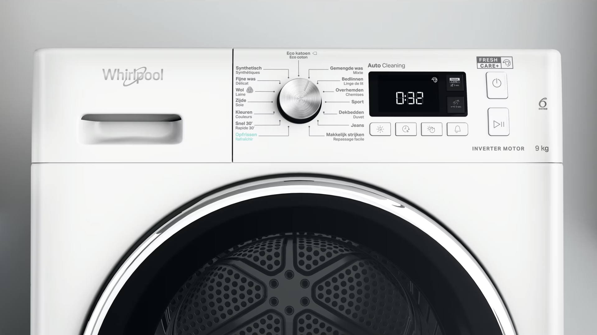 WHIRLPOOL droogkast - warmtepomp - FFTM119X2BXYBE
