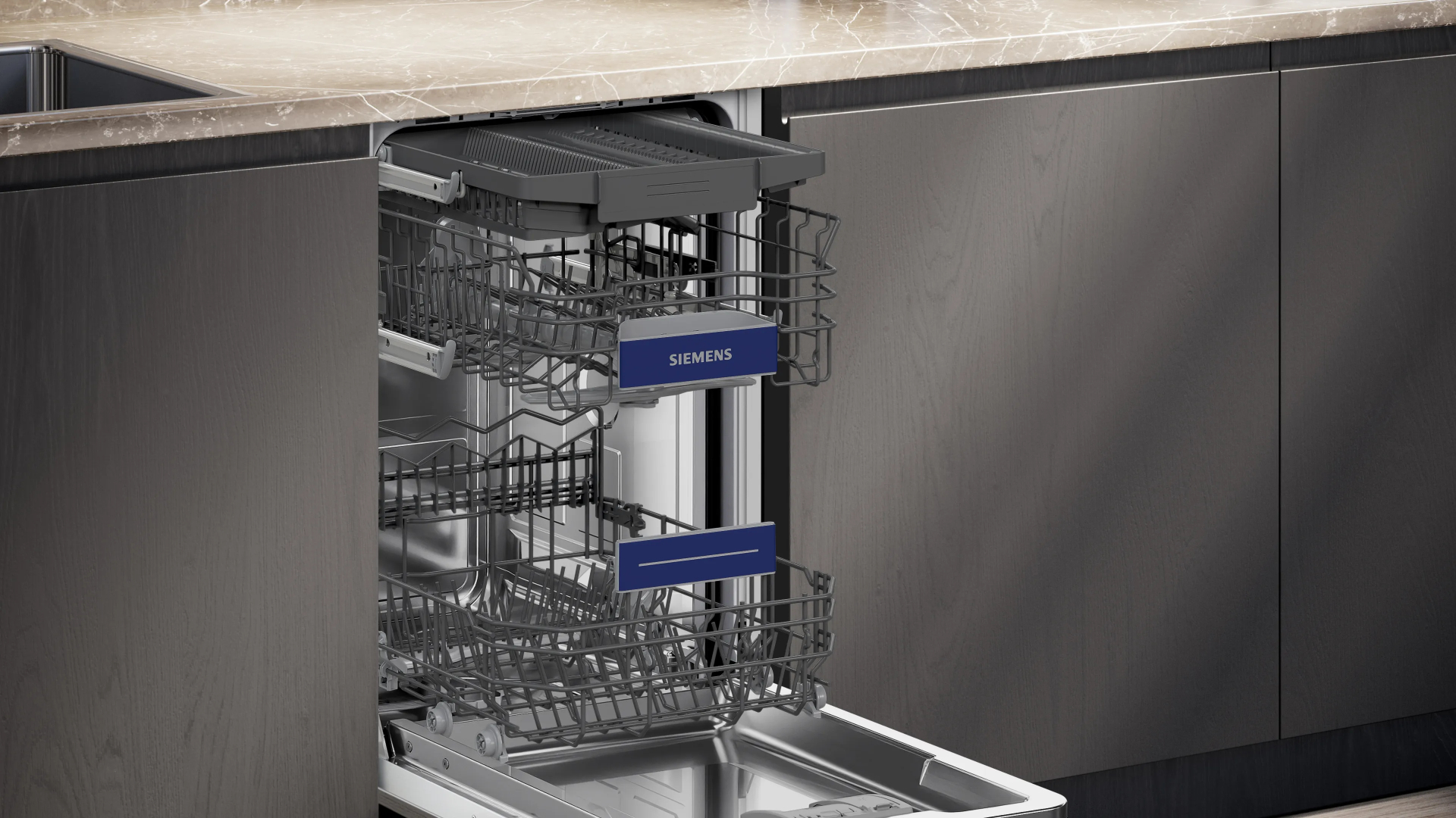 SIEMENS IQ300 vaatwasser volledig integreerbaar - SR63EX25ME