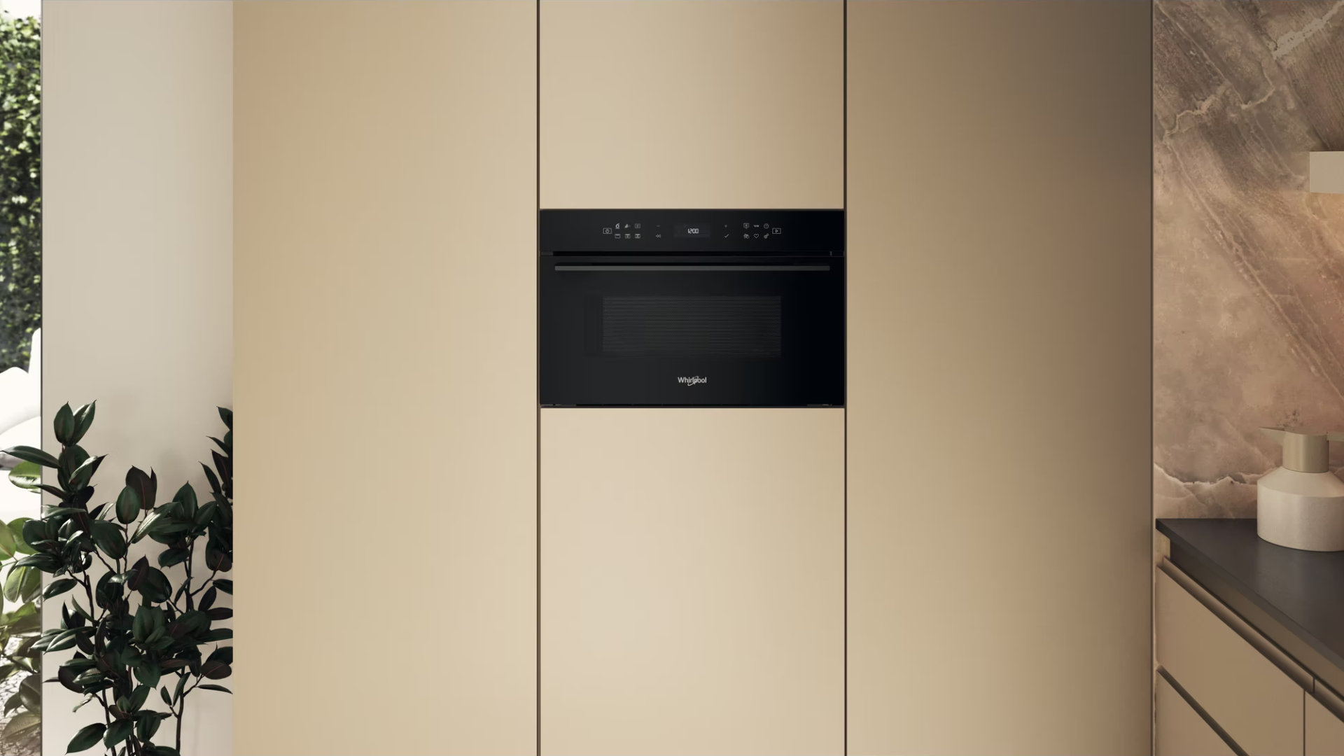 WHIRLPOOL microgolfoven met grill - 38cm - WMD7O4TB