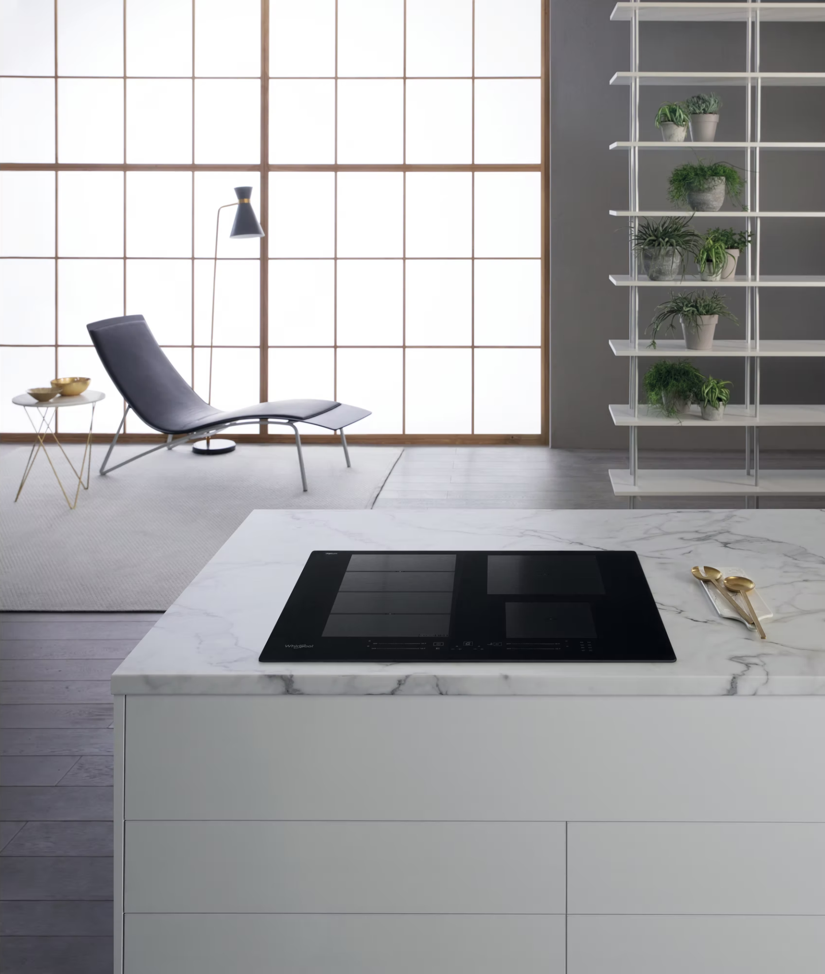 WHIRLPOOL inductiekookplaat - 65cm - WFS9365BFIXL