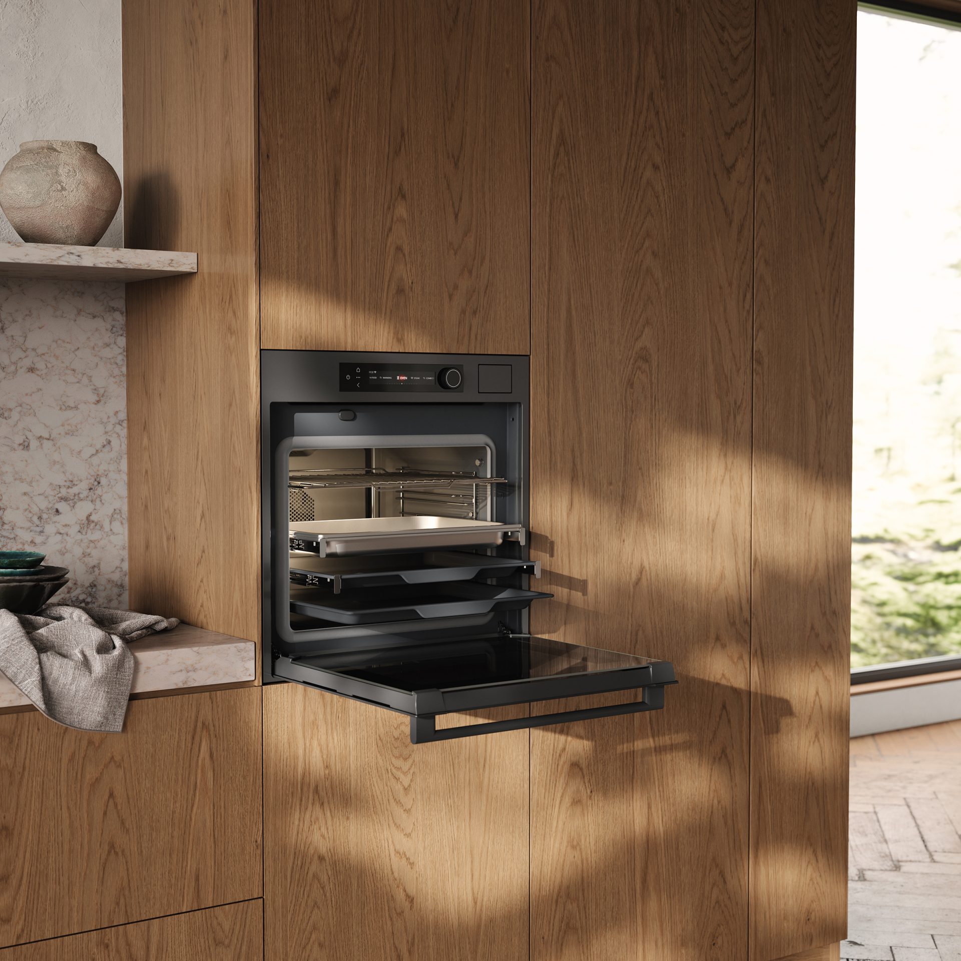 ATAG multifunctionele oven met stoom - 60cm - CS8695D