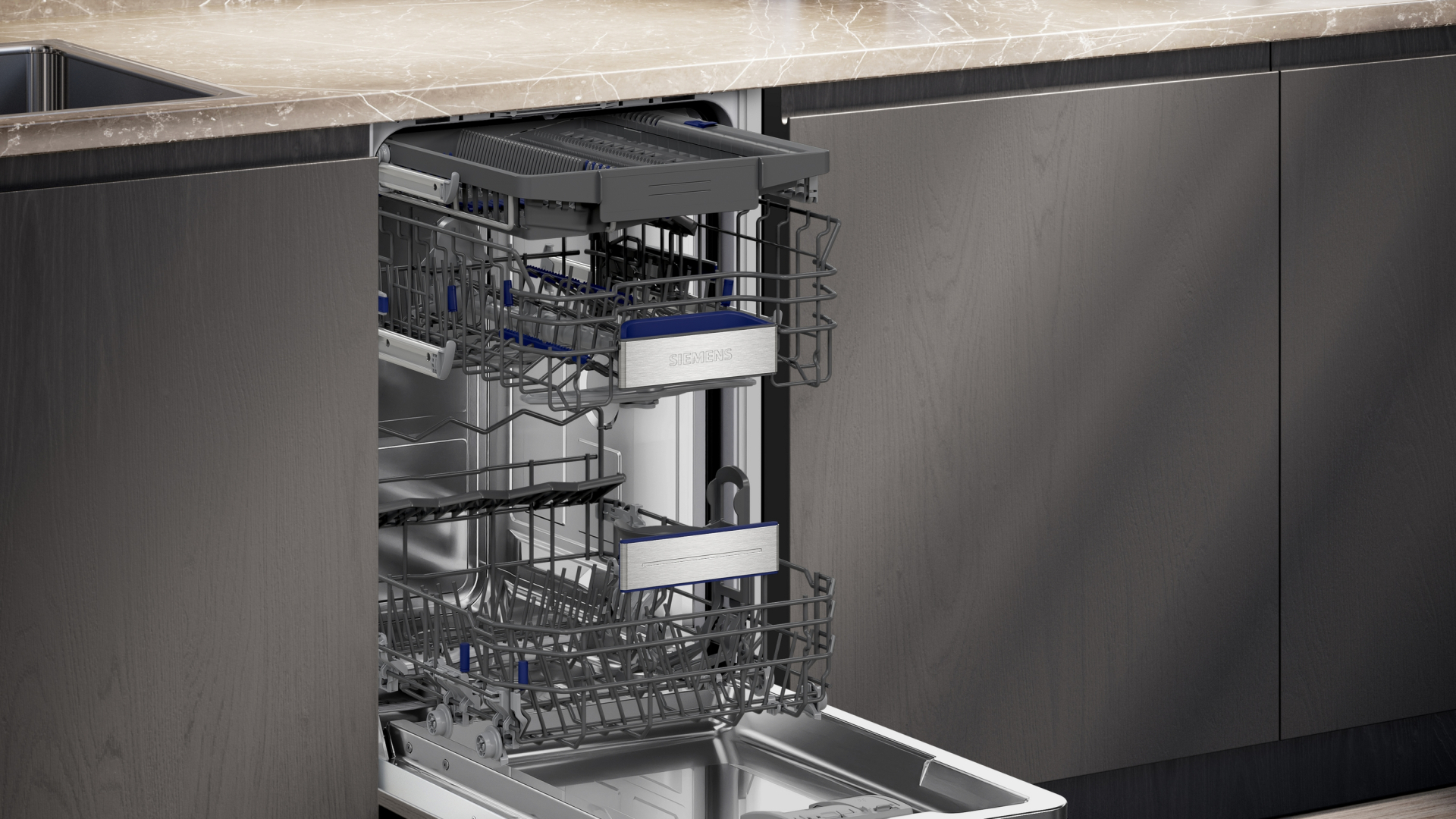 SIEMENS IQ500 vaatwasser volledig integreerbaar - SR65EX09ME