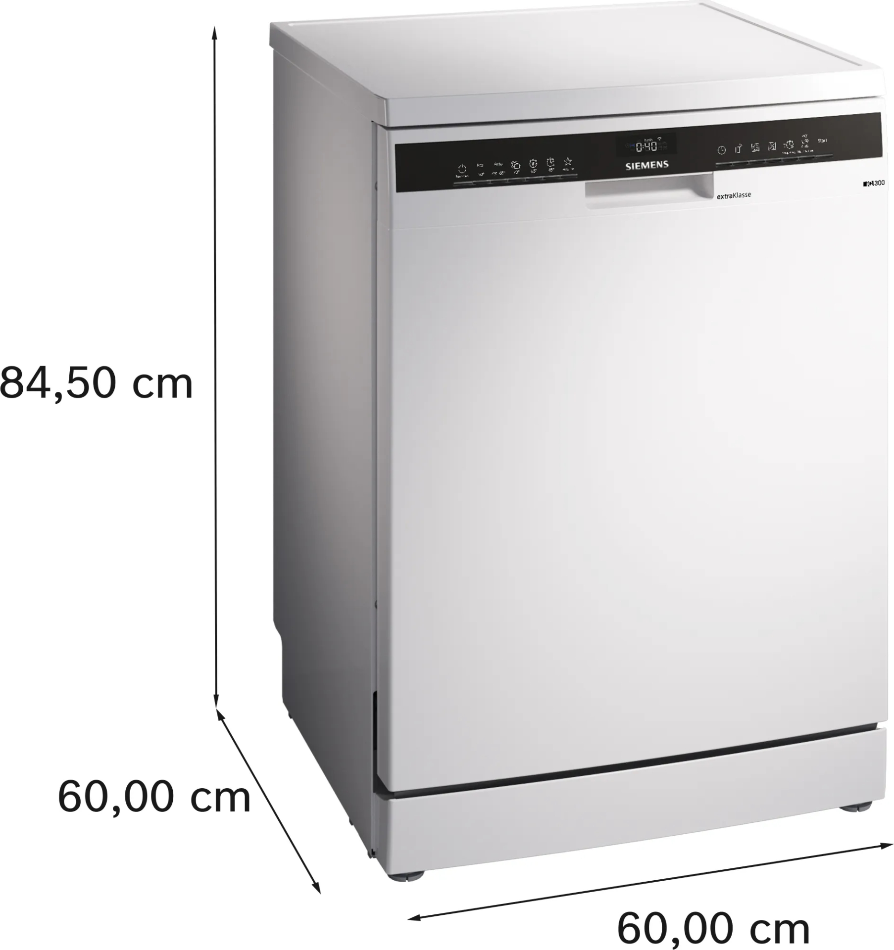 SIEMENS IQ300 vrijstaande vaatwasser - SN23EW03LE