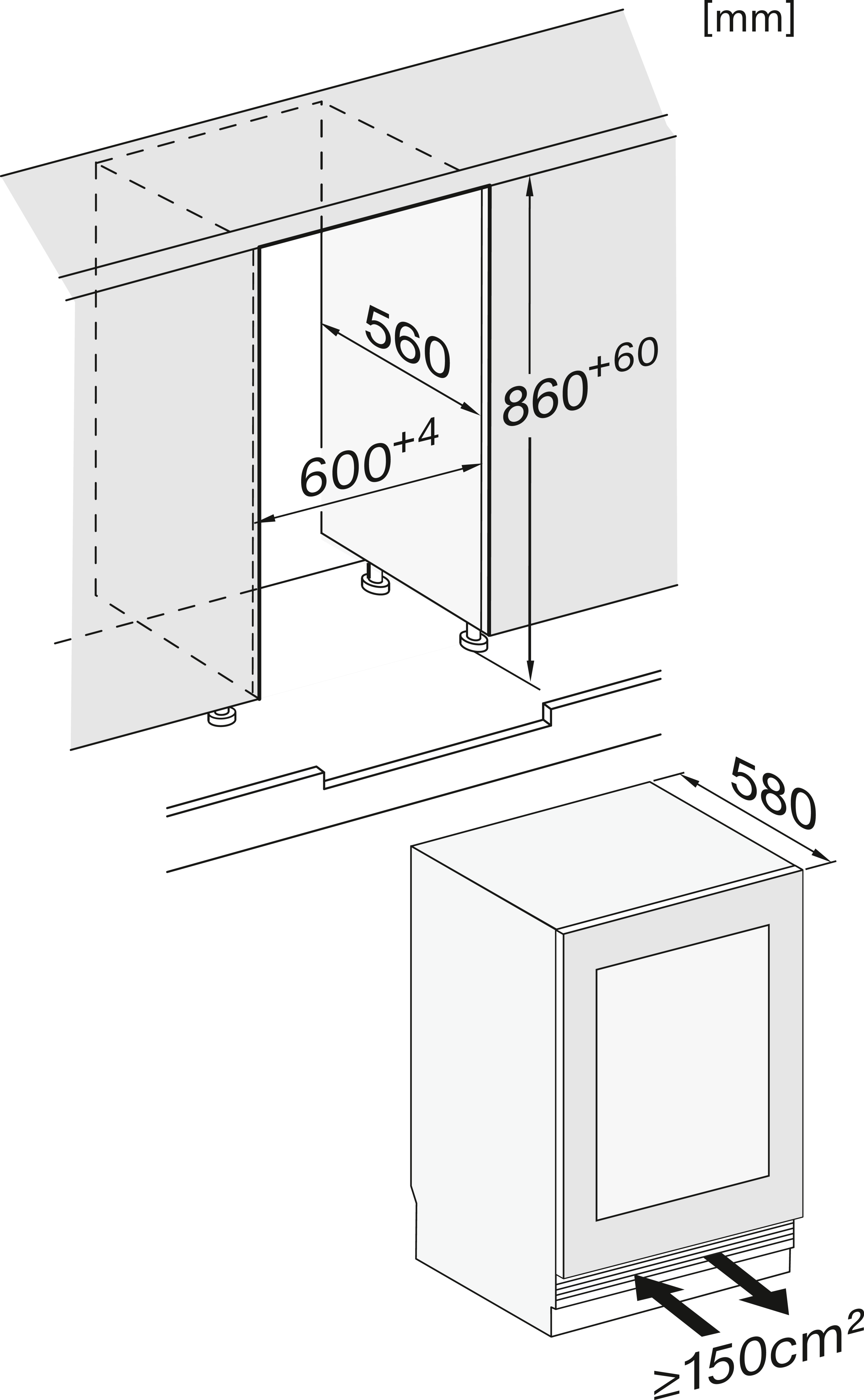 MIELE Inbouw wijnklimaatkast - KWTUS7196EOBSW