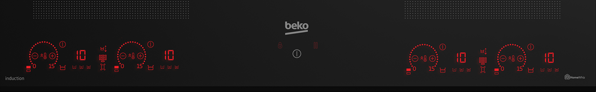 BEKO inductiekookplaat - 90cm - HII88810NTI