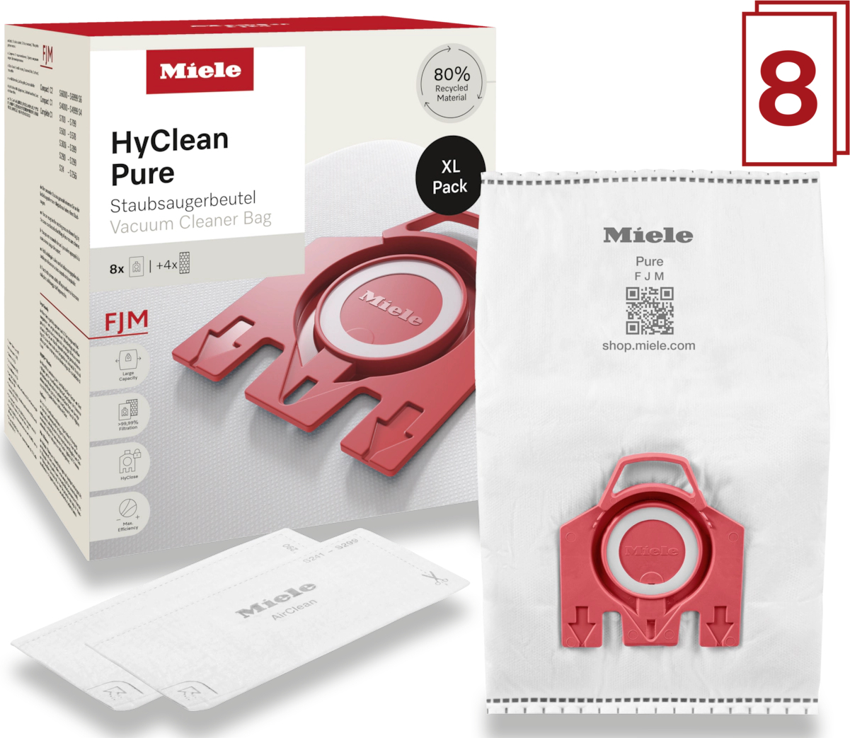 MIELE stofzuigerzak - FJMXLHYCLEANPURE