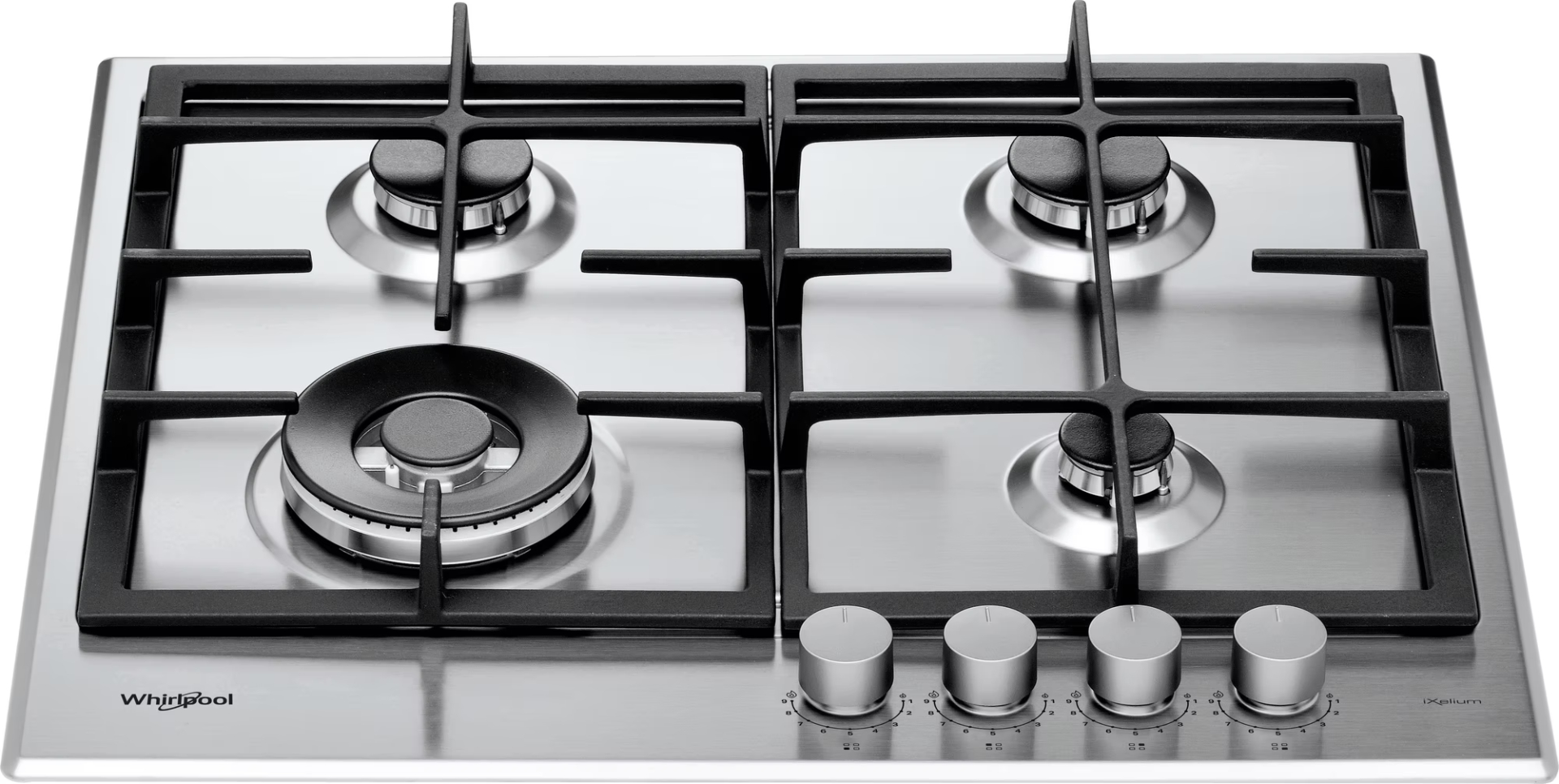 WHIRLPOOL gaskookplaat - 60cm - GMAL6422IXL