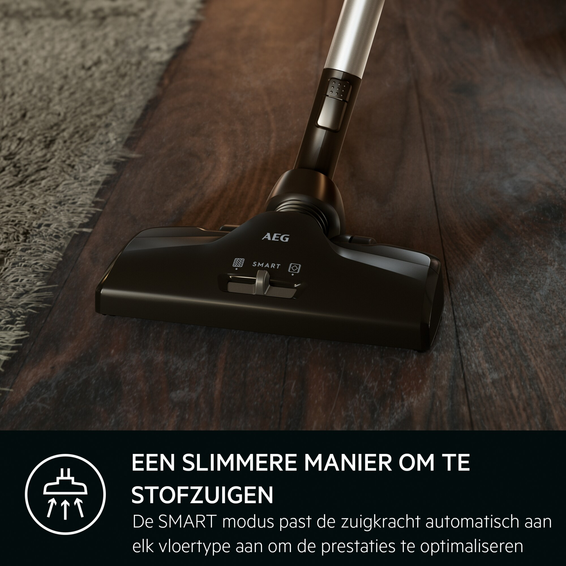 AEG SILENCE VX8.2 stofzuiger met zak - VX82-1-2CR