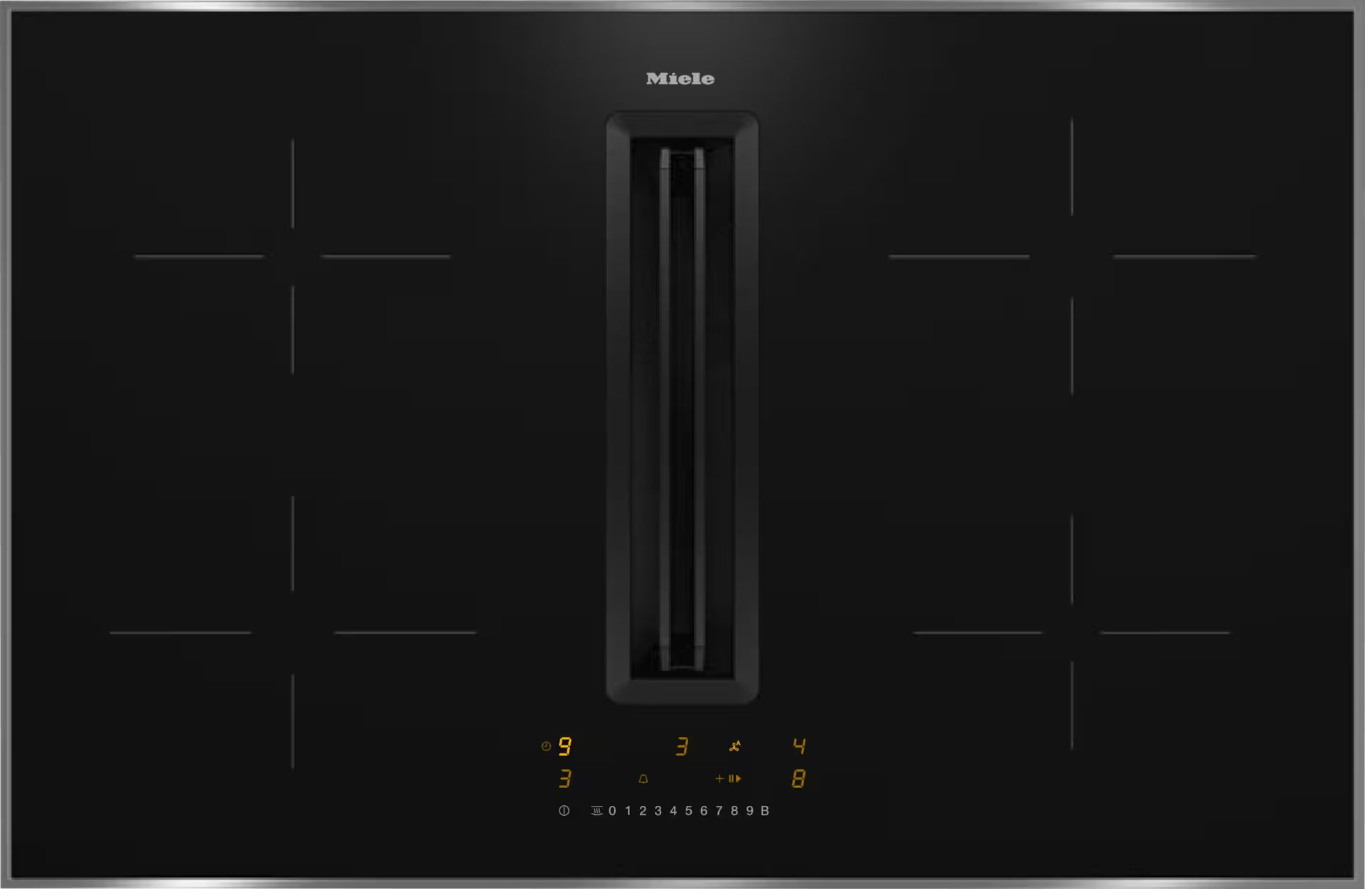 MIELE kookplaat met afzuiging - 80cm - KMDA7272-1FRSILENCEEDST