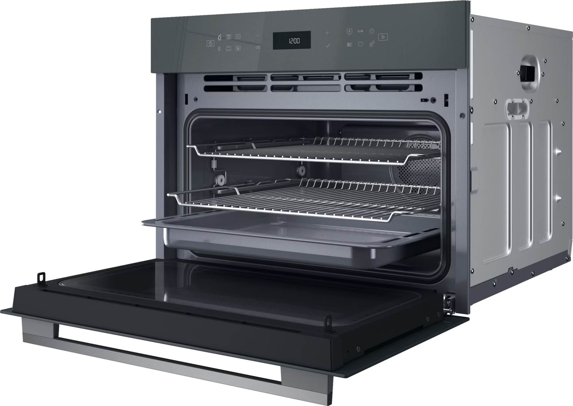 WHIRLPOOL multifunctionele oven - combi - 45cm - WCW7O7HTSSG