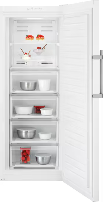 AEG 7000 vrijstaande vriezer - 155cm - AGB332E2NW