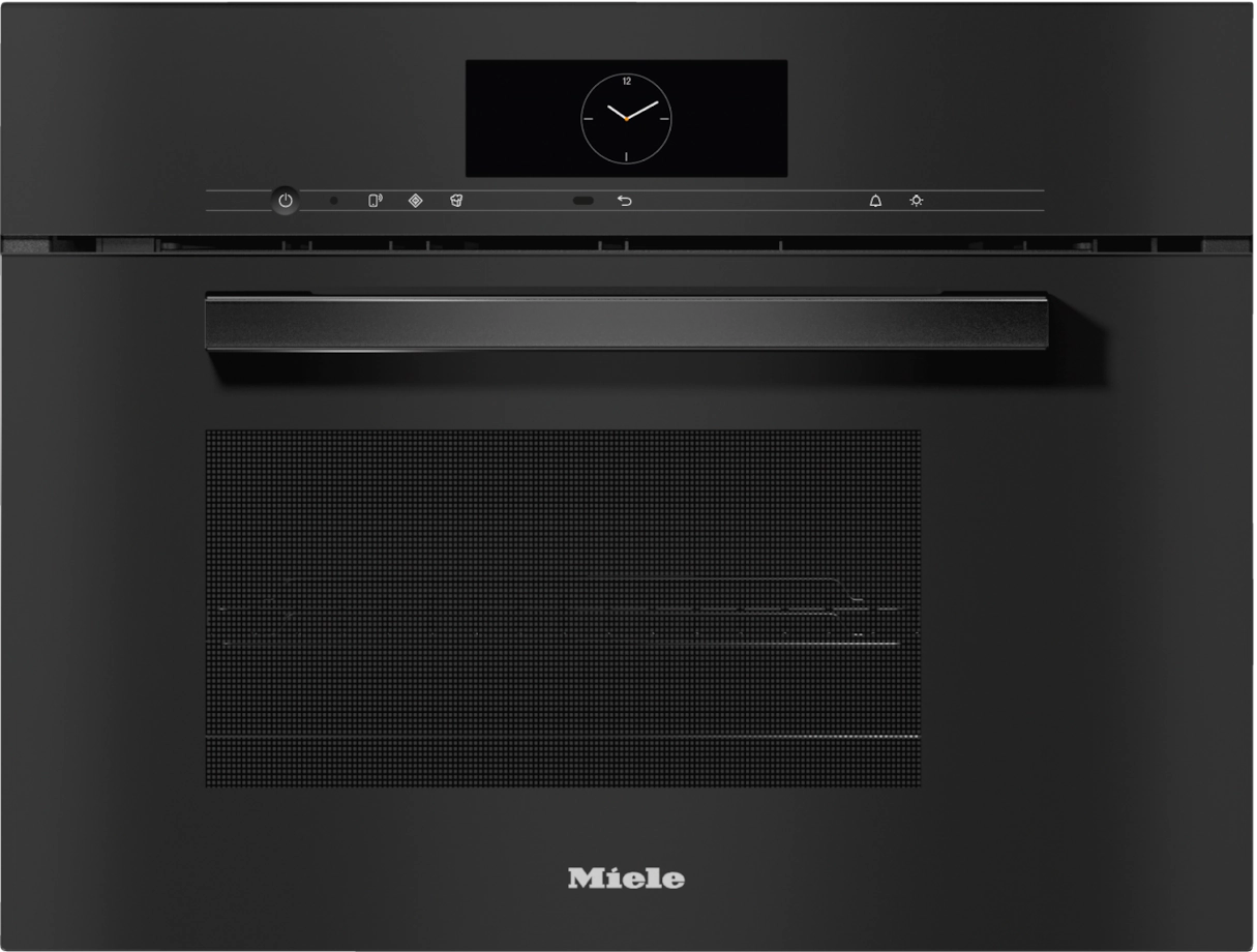 MIELE DGM7840OBSW VITROLINE stoomoven - combi - 45cm