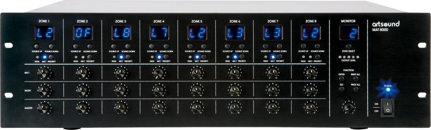 ARTSOUND audiosysteem - MAT-8000