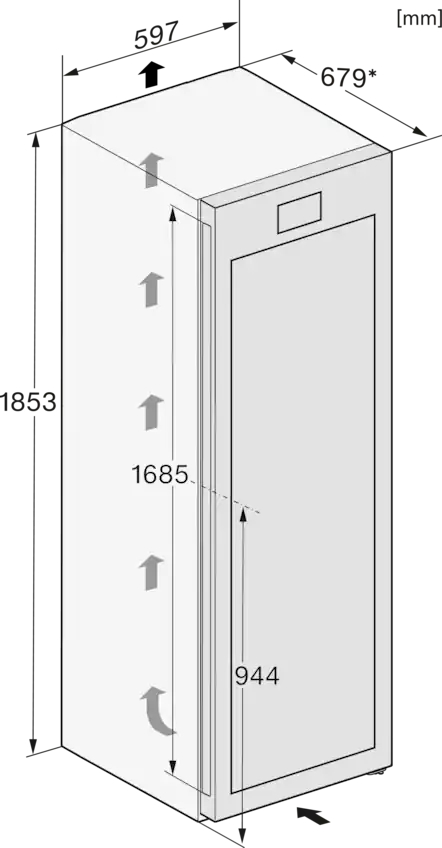 MIELE 125 GALA EDITION Vrijstaande wijnklimaatkast - KWTS4785FOBSW125GALAEDITION
