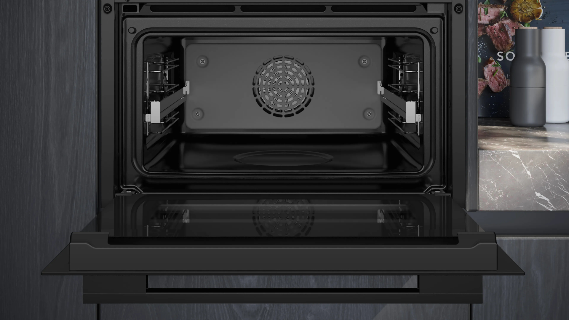 SIEMENS IQ700 Inbouw combi-stoomoven - CS736GCB1F