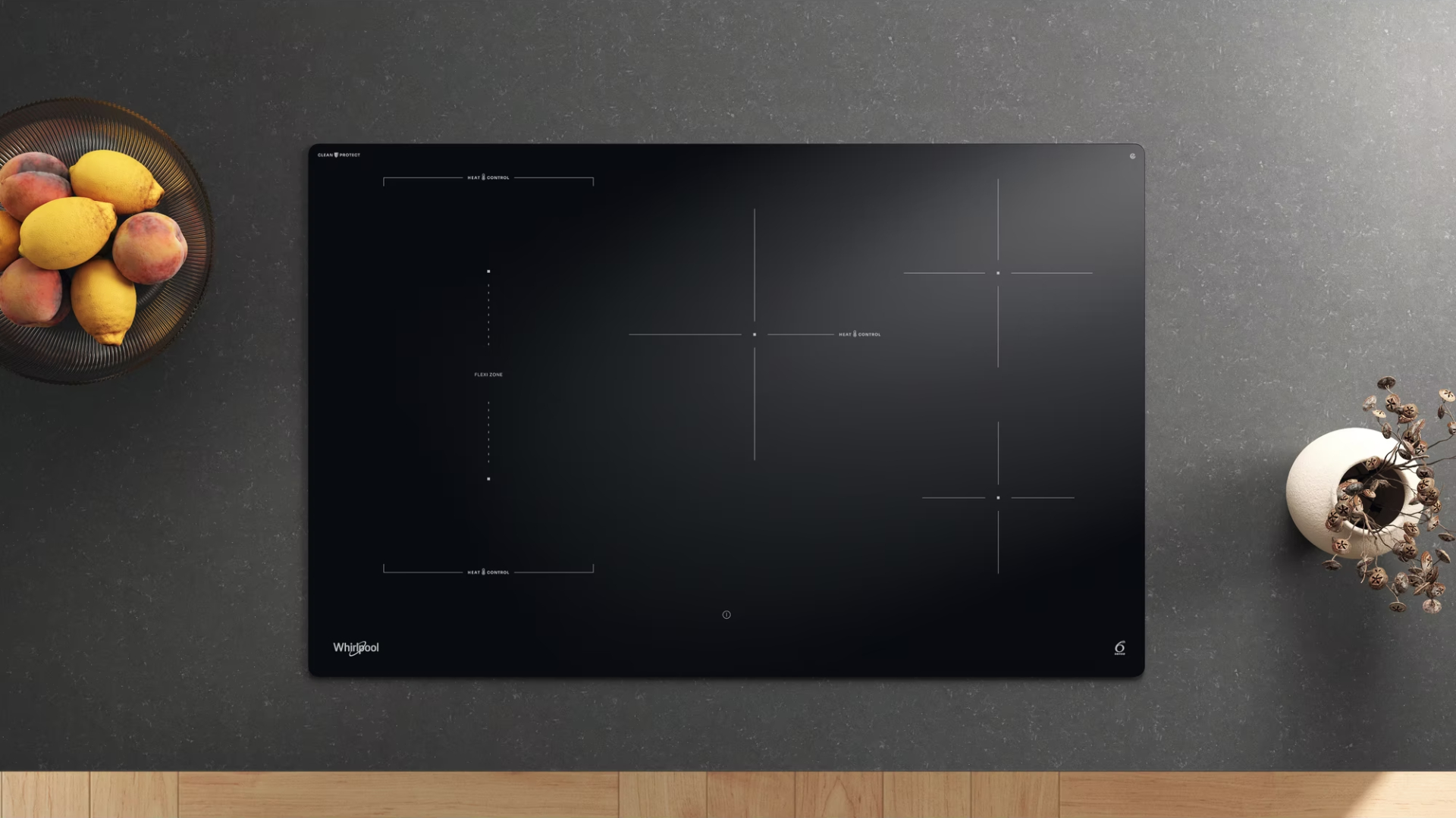 WHIRLPOOL inductiekookplaat - 80cm - WTX8017DCF2