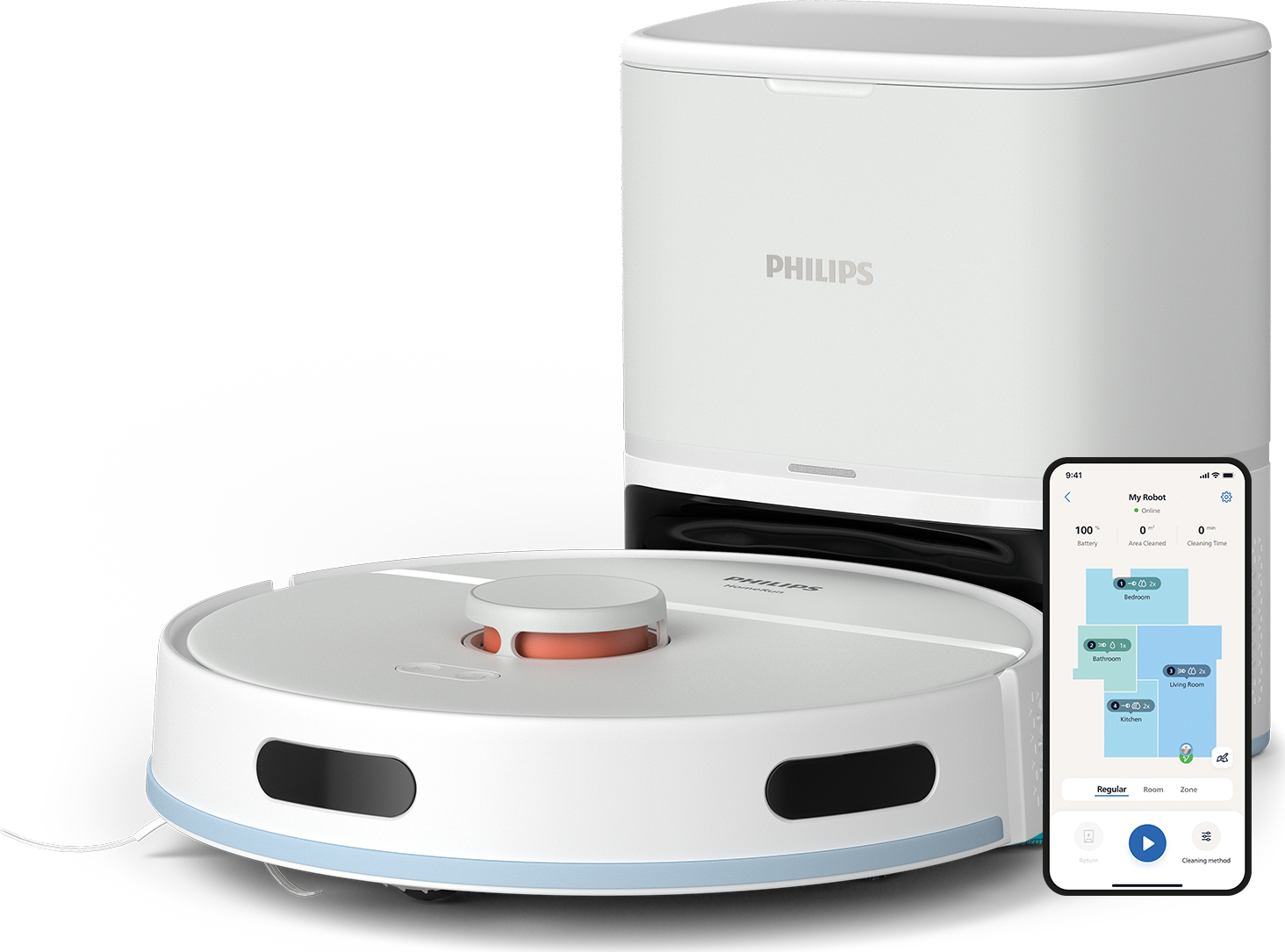 PHILIPS robotstofzuiger - PDXU2100/25