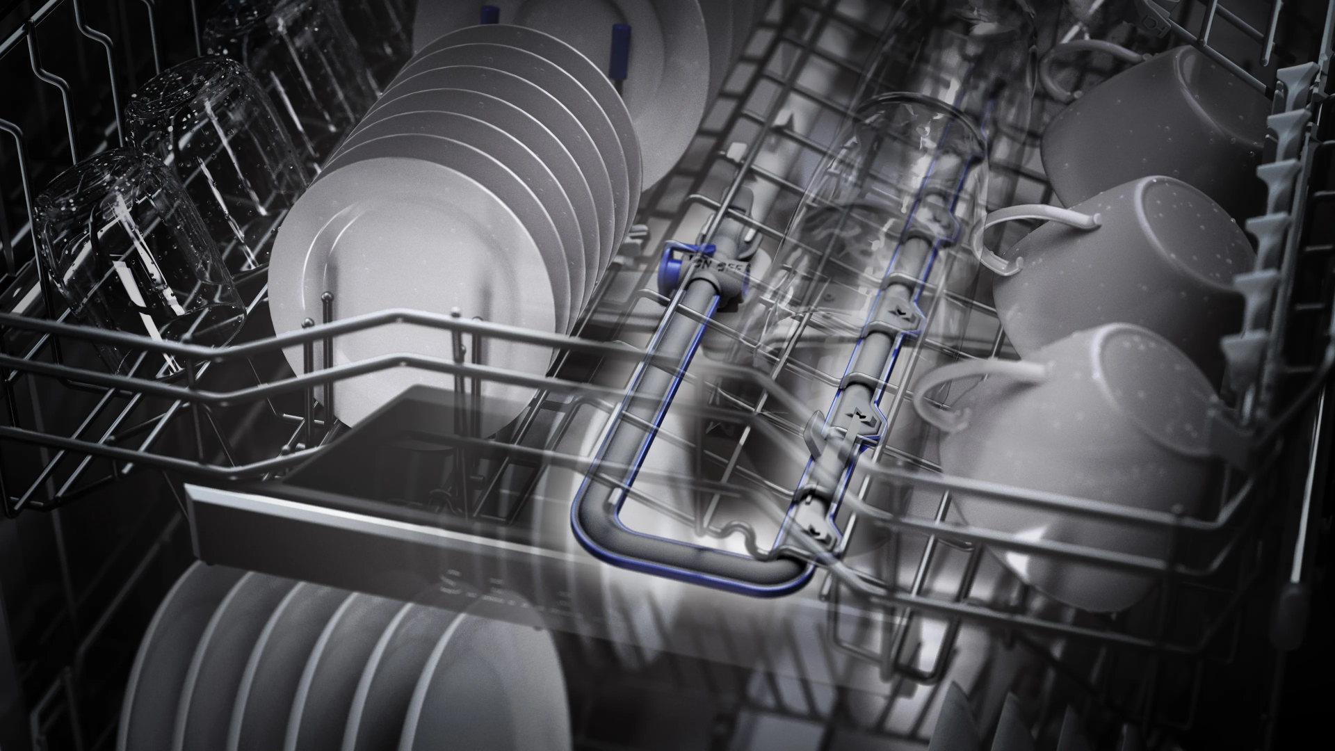 SIEMENS iQ700 vaatwasser volledig integreerbaar - SN97TX02CE