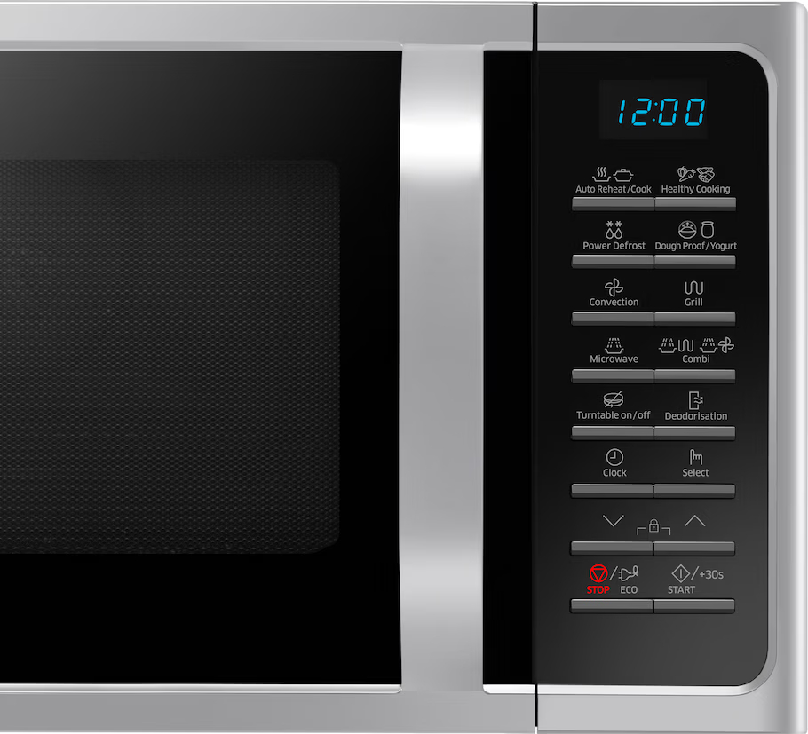 SAMSUNG vrijstaande microgolfoven - combi - 30cm - MC28H5015CS