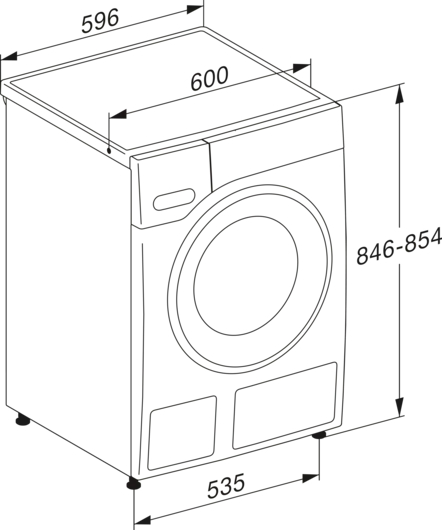 MIELE SELECTION WHITE EDITION Wasmachine 9 kg - WSJ883WCS