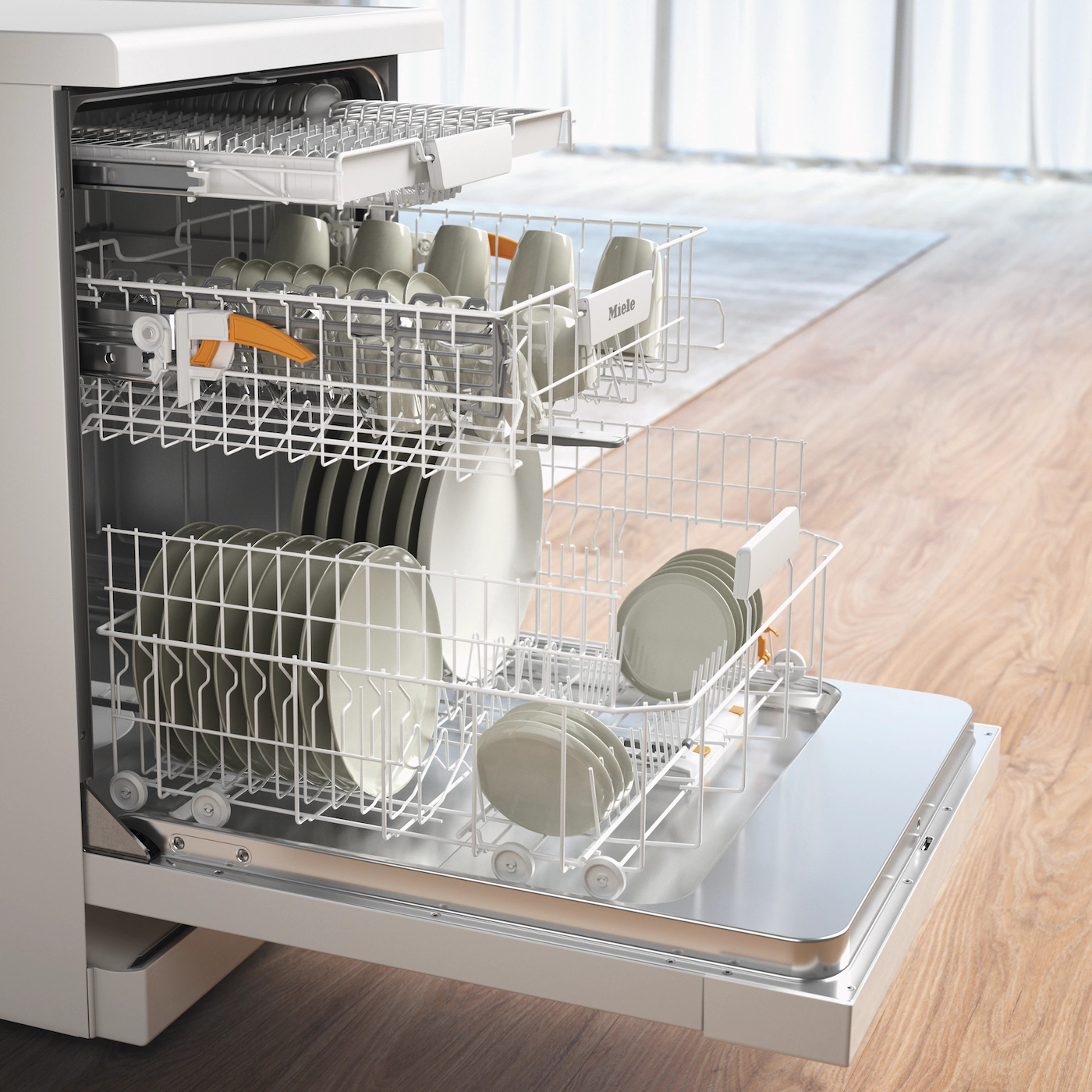MIELE vrijstaande vaatwasser - G5611SCACTIVEBW