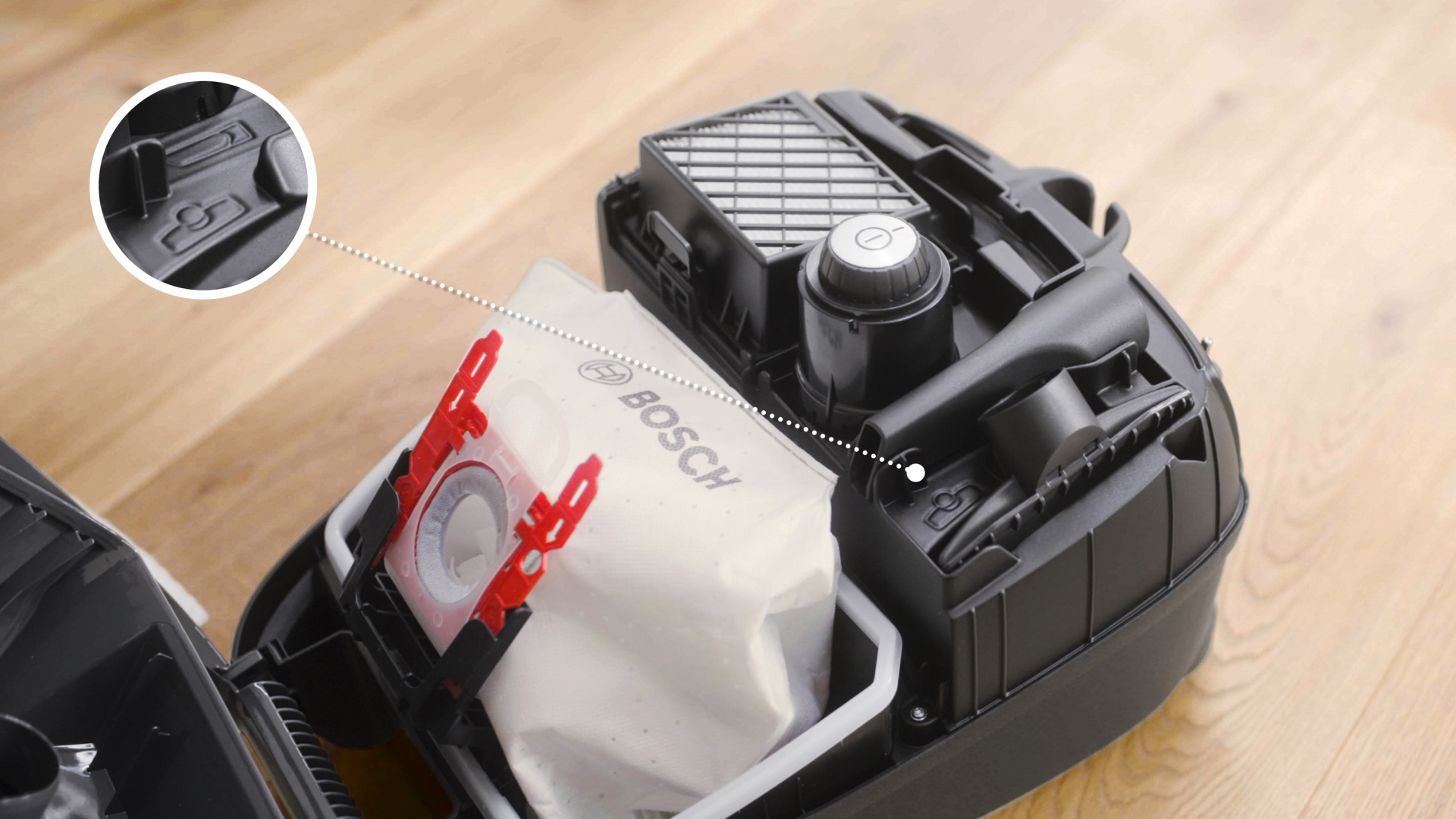 BOSCH  stofzuiger met zak - BGL41BA3H