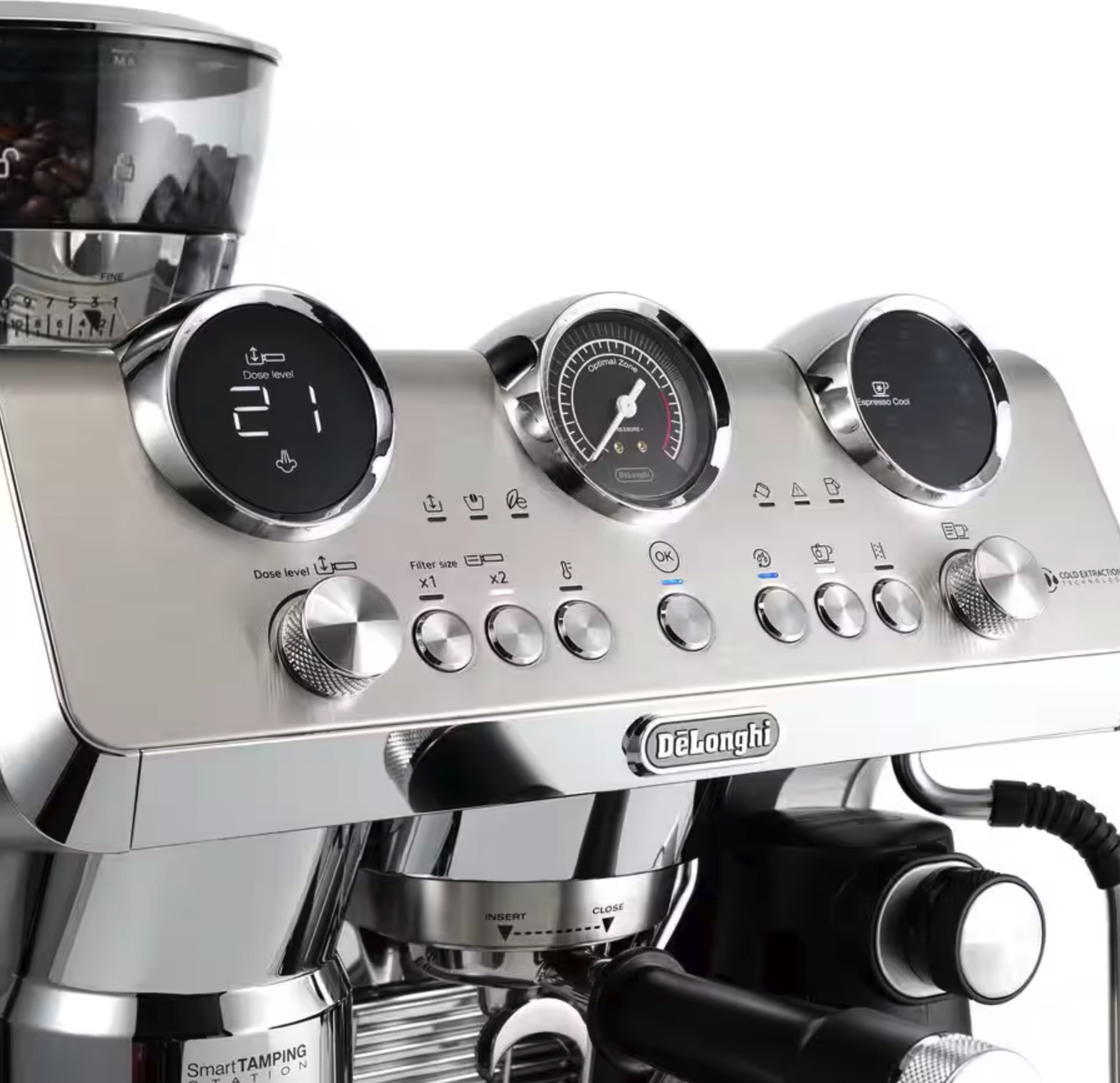 BRAUN La Specialista Maestro Espressomachine zilver half-automatisch - EC9885.M