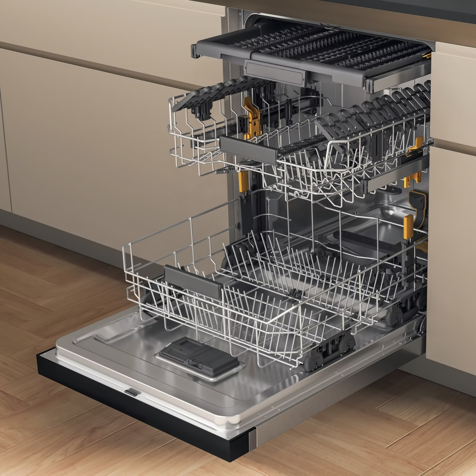 WHIRLPOOL vaatwasser onderbouw - W7UHS31X